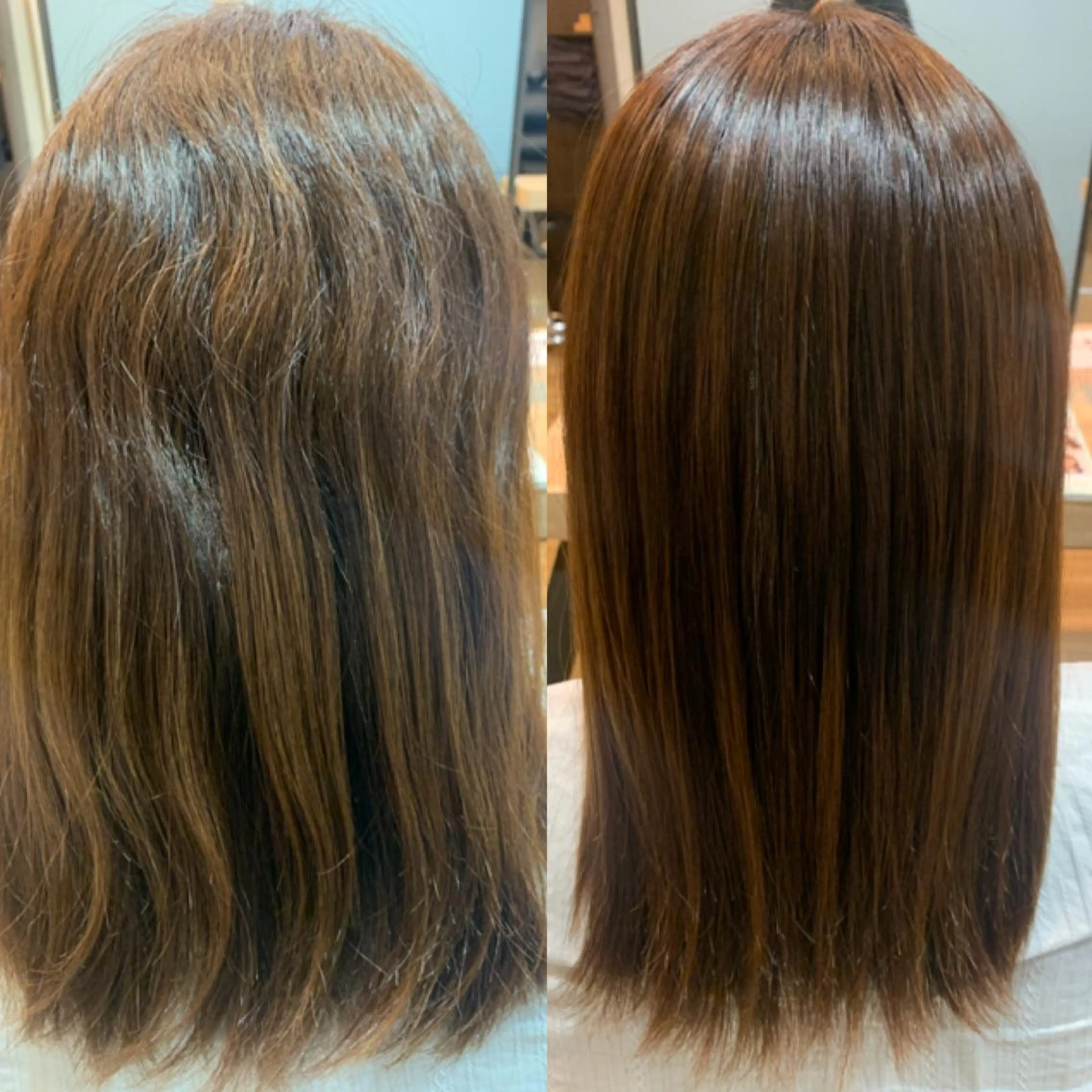 セミロング 齊藤 来美のヘアスタイル