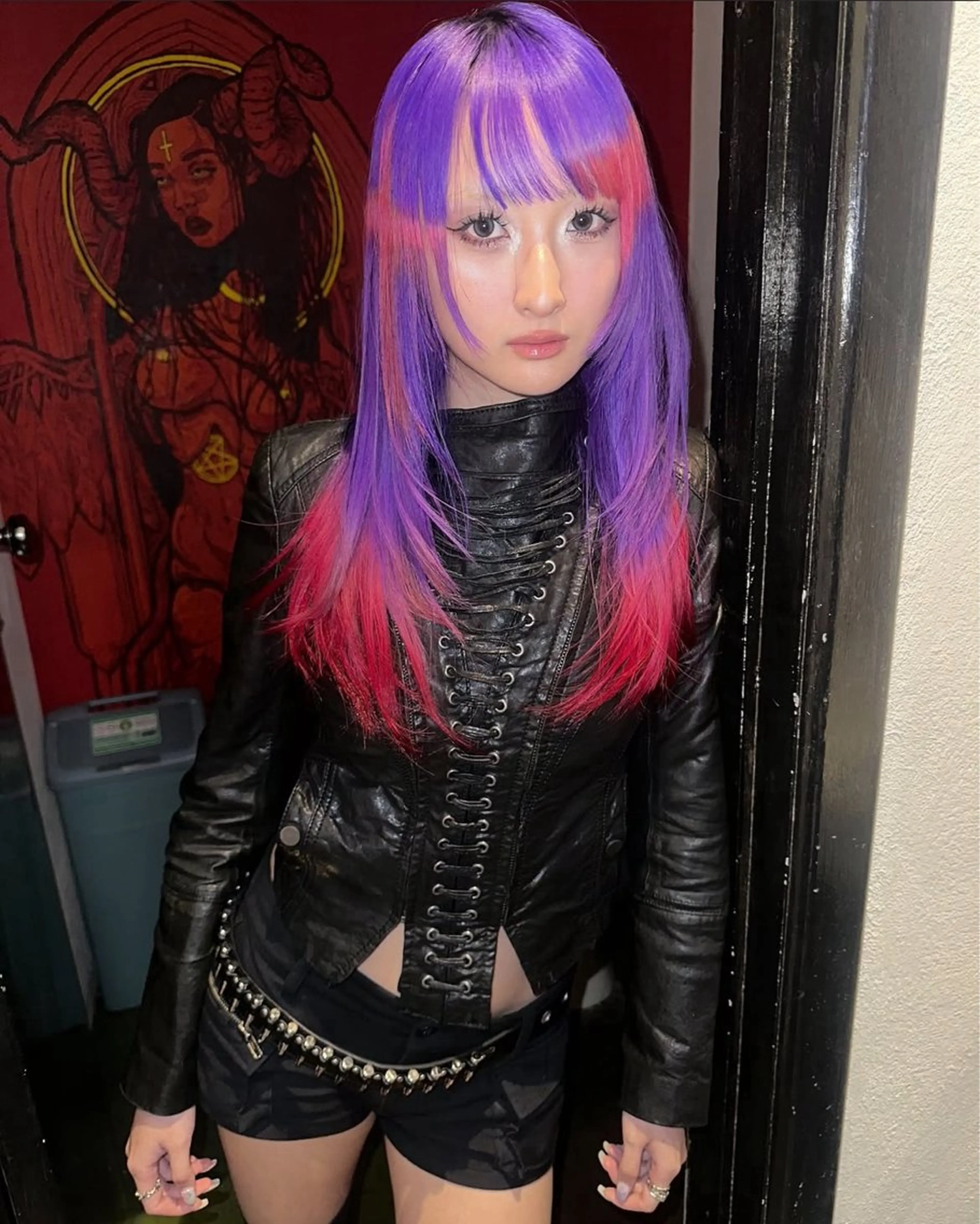 ✮カット+デザインカラー+ケアブリーチ𖤐 ̖́-の写真