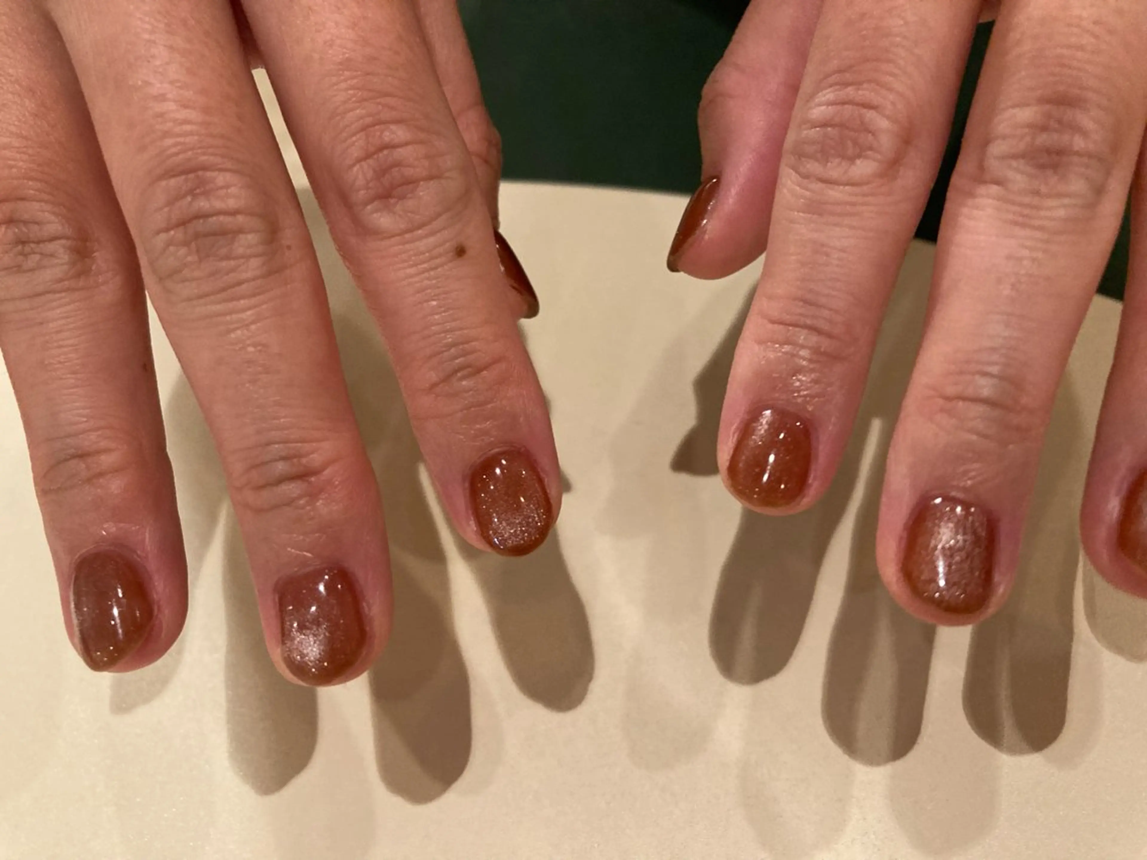 ネイル ブラウン .Etel atelier.のネイルデザイン