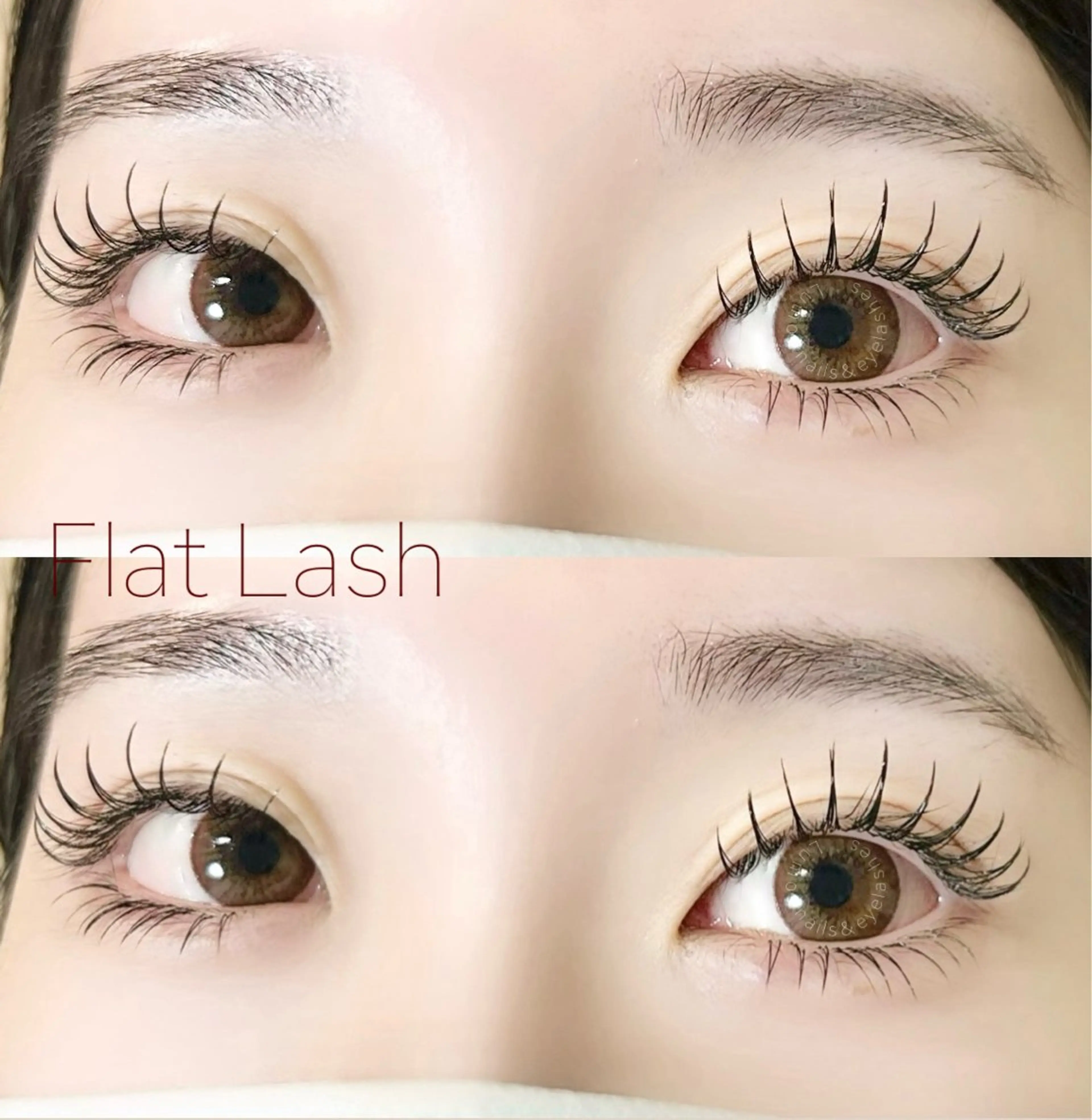 マツエク・マツパ フラットラッシュ マツエク Lumos nail&eyelash所属・Lumos Ayakaのマツエク・マツパデザイン