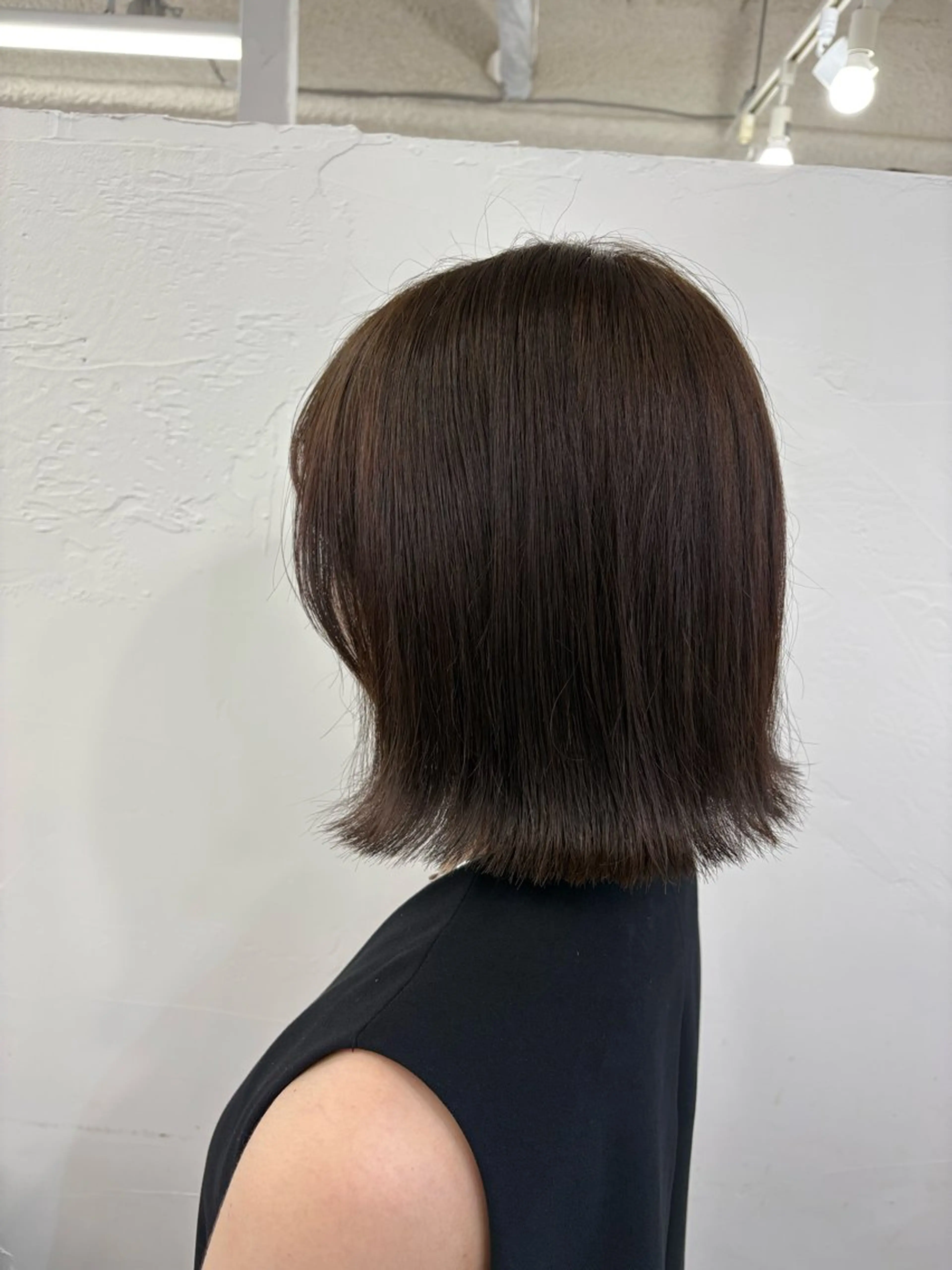 カラー ヘアカラー 東 百音のヘアスタイル