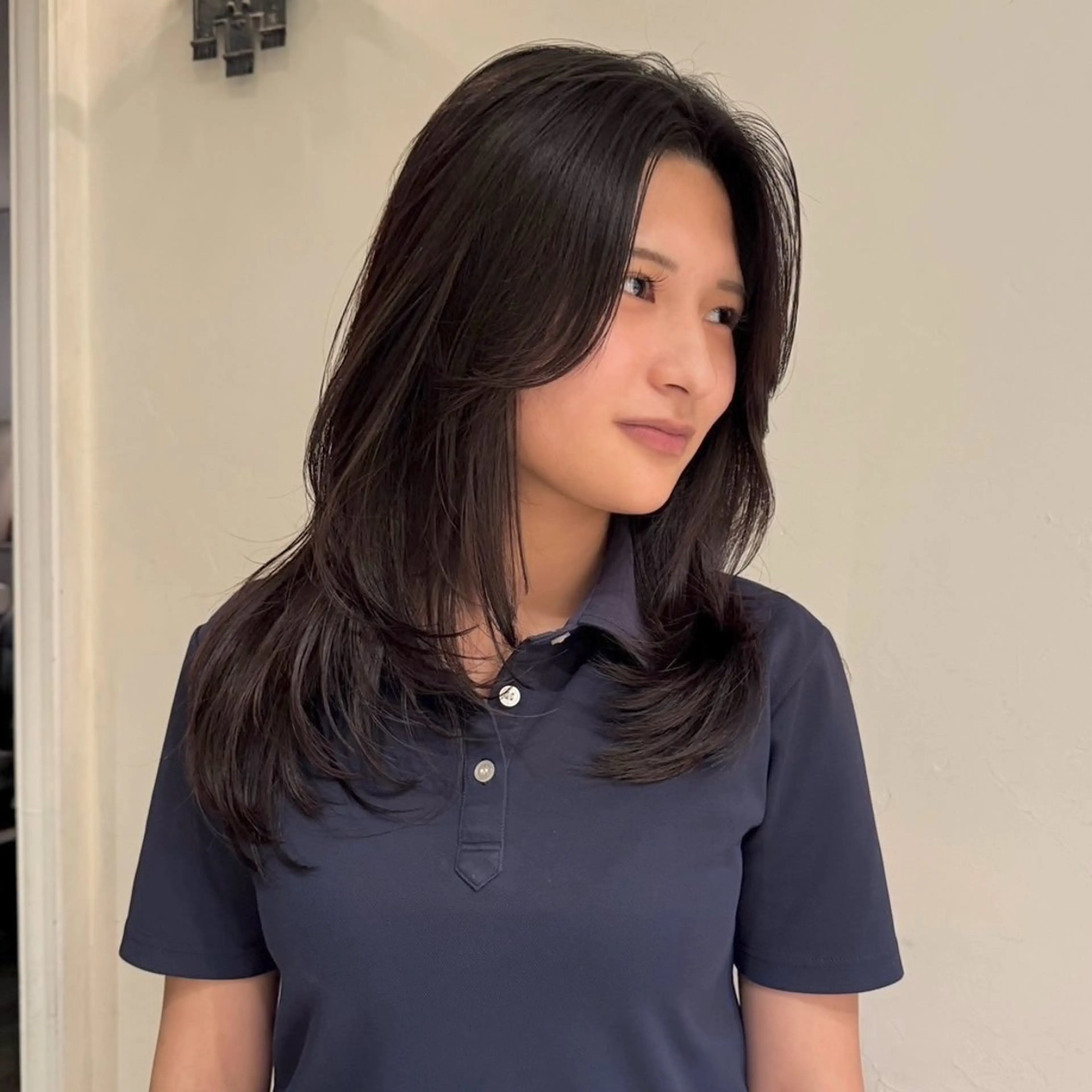 ミディアム レイヤー無料募集🎀 SERA🩰のヘアスタイル