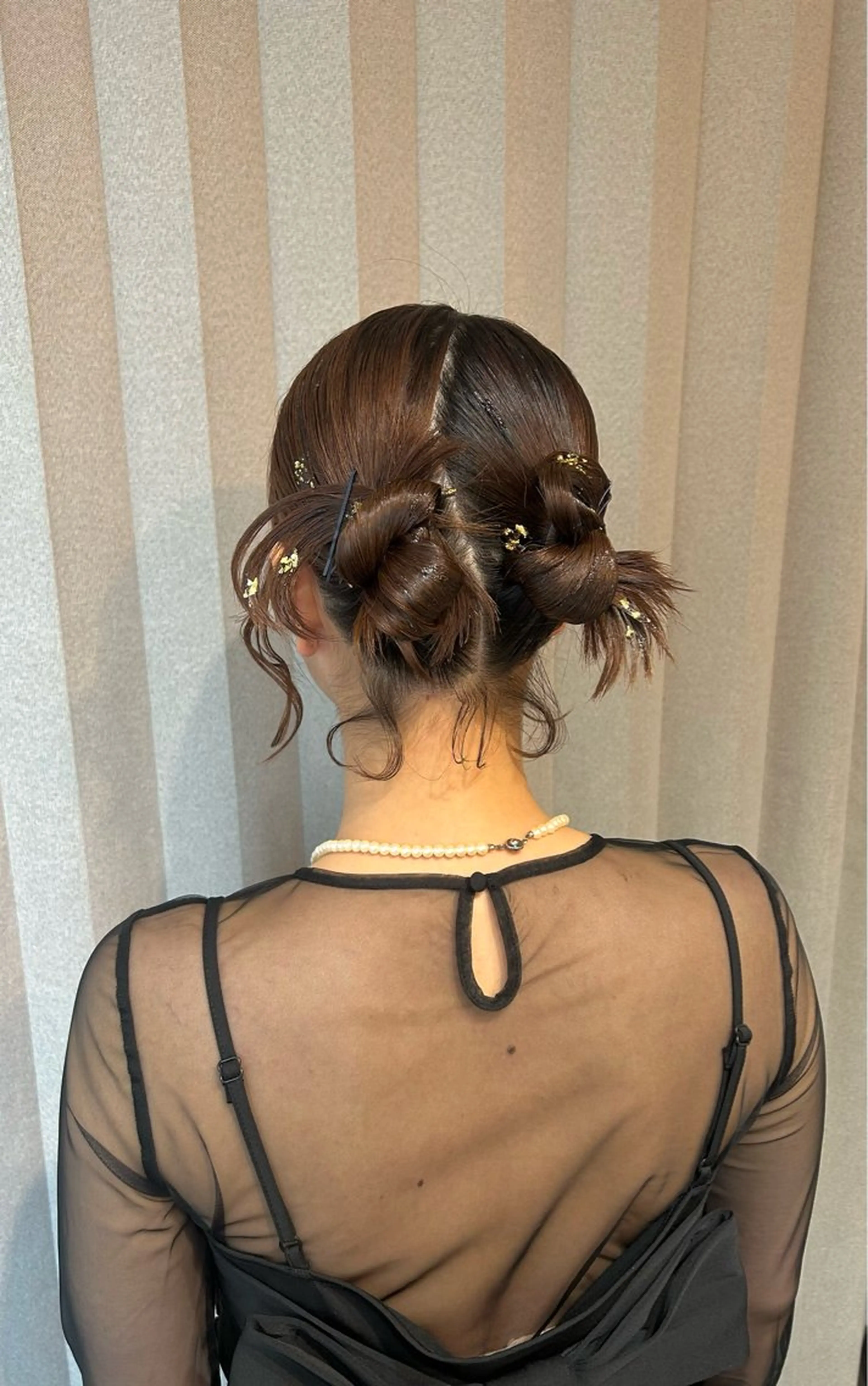ショート ヘアセット Mila Hazukiのヘアスタイル