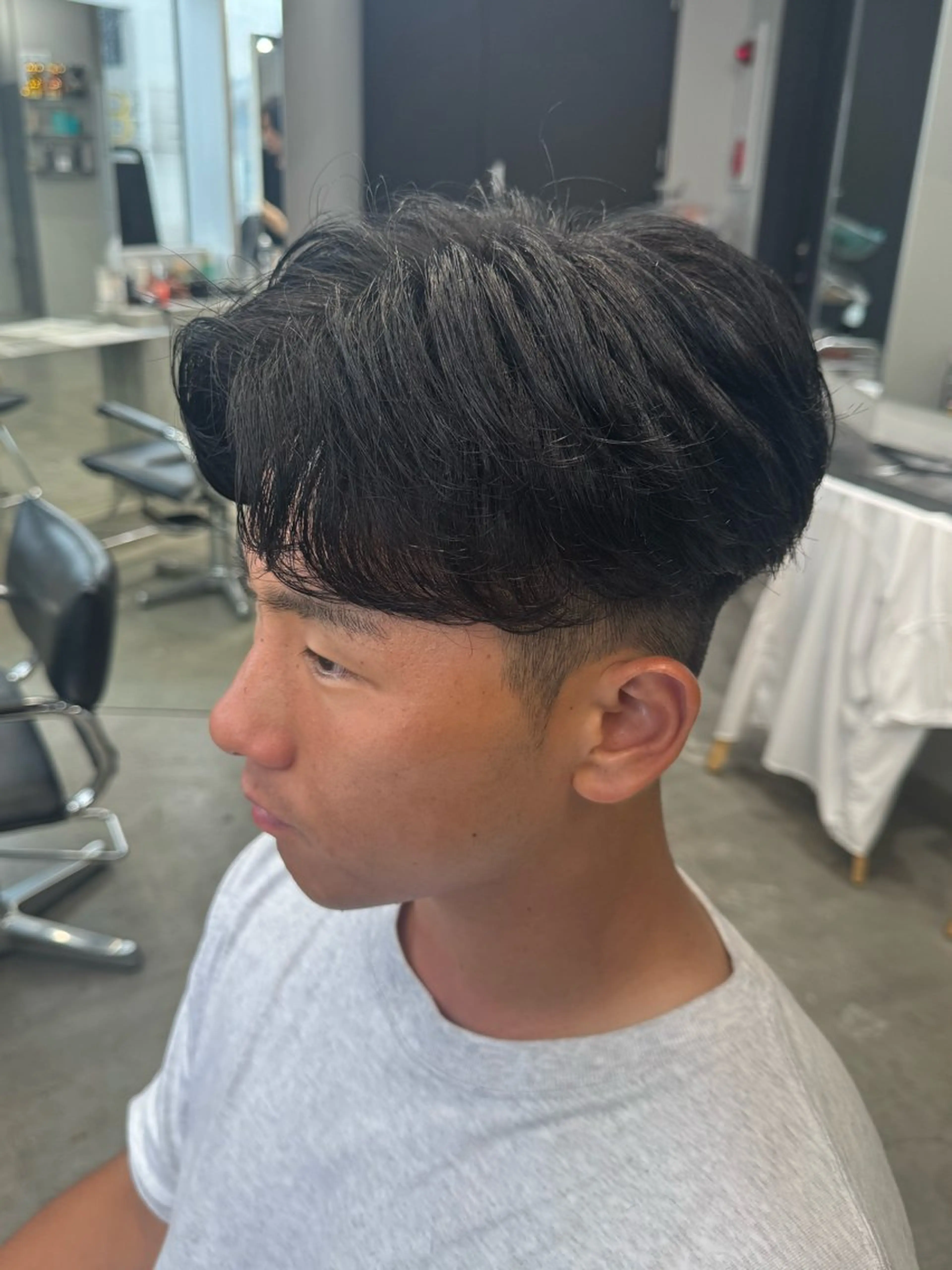 パーマ メンズ カット パーマ トリートメント fifth 丸山太誠のヘアスタイル