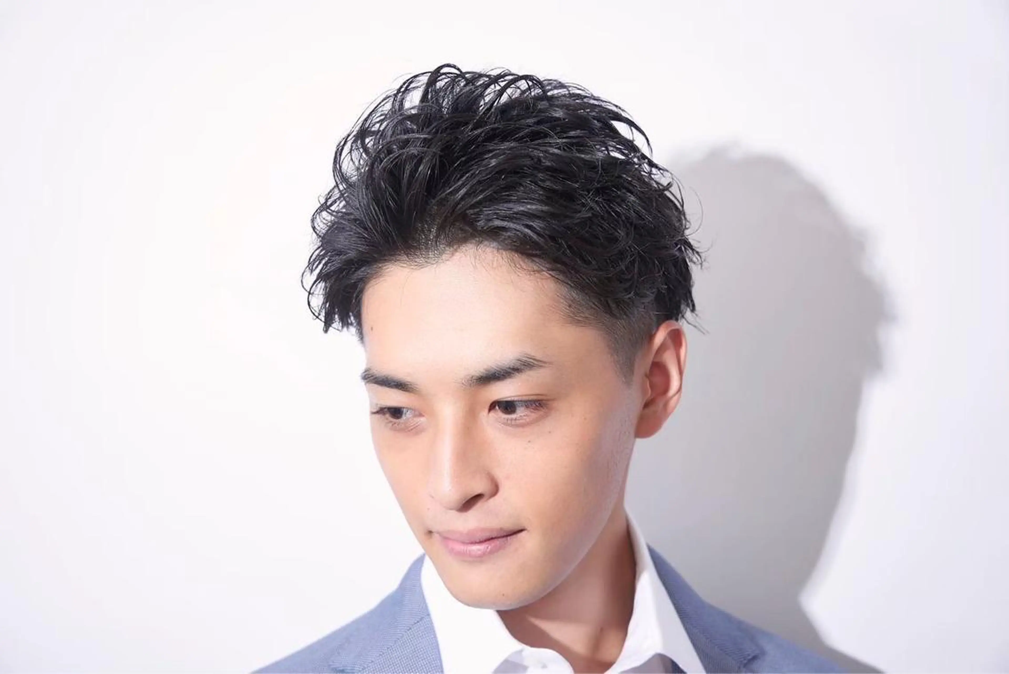 ショート メンズ オールバック ショートヘア LAVIE NEW STANDARD BARBER HANARE 新宿店所属・TANAHASHI ／モデル募集🆘のヘアスタイル