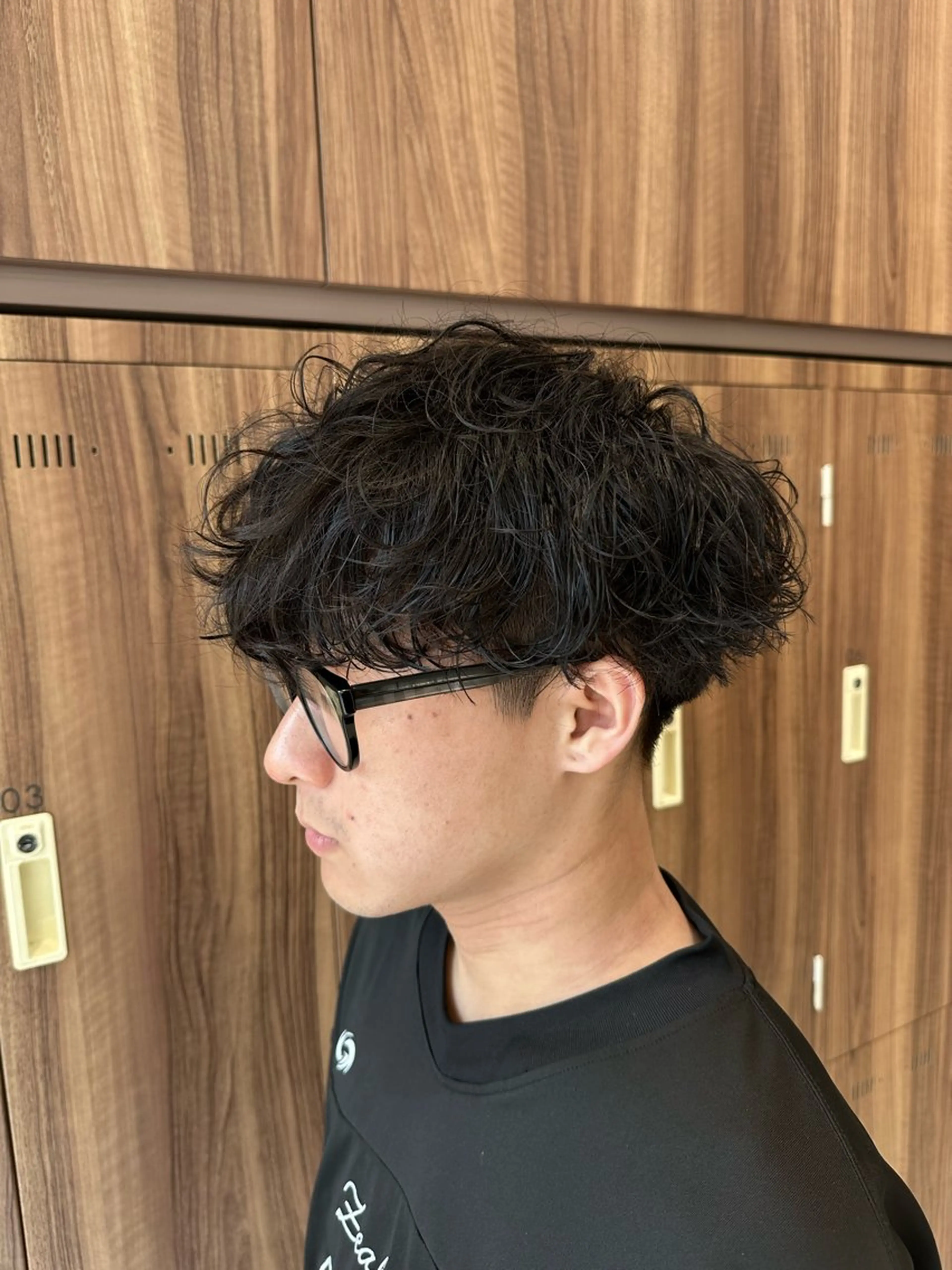 メンズ メンズパーマ カット パーマ メンズカット/進藤 龍之介のヘアスタイル