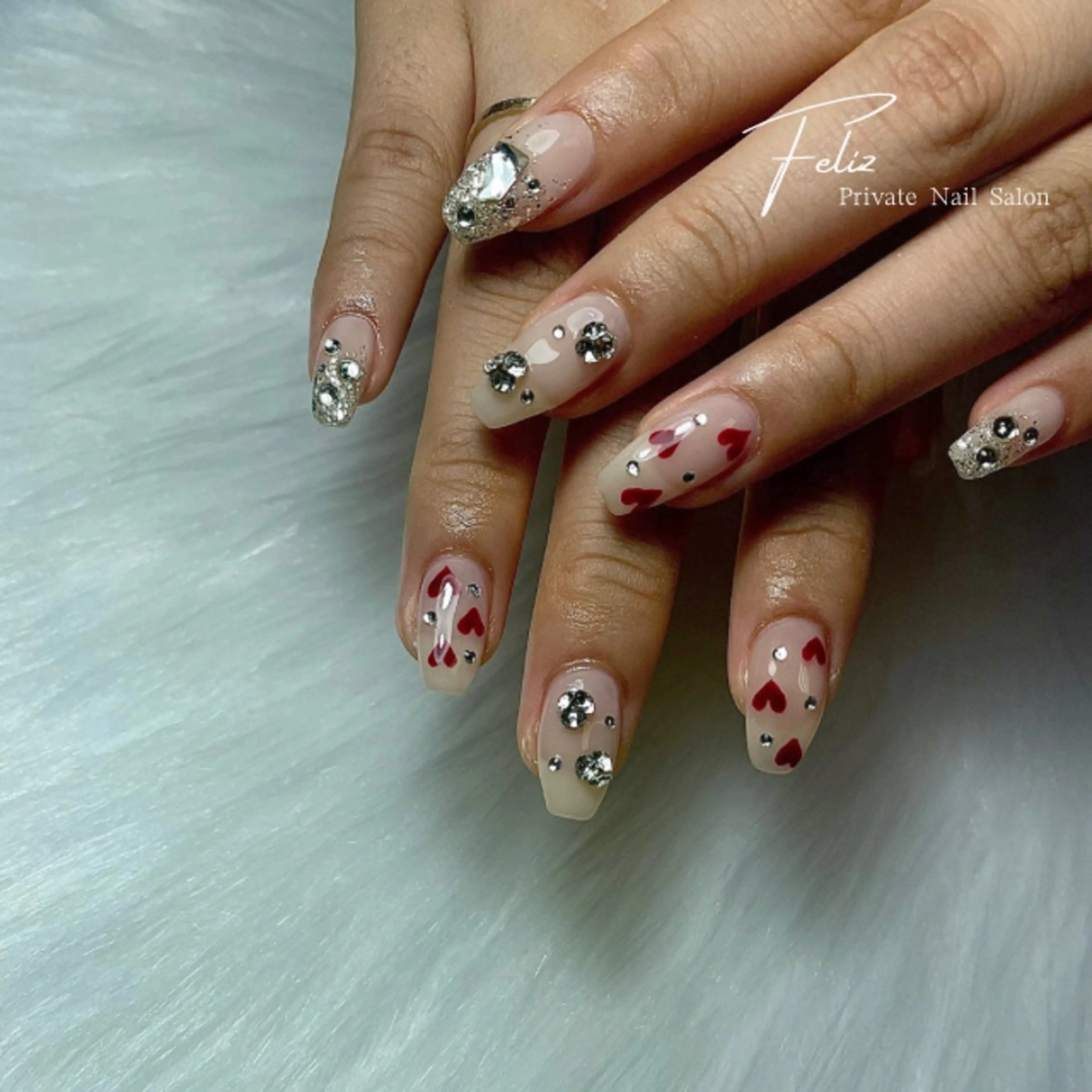 ネイル ハンドネイル ハンドケア Feliz所属・Feliz 楽しいネイルサロンのネイルデザイン