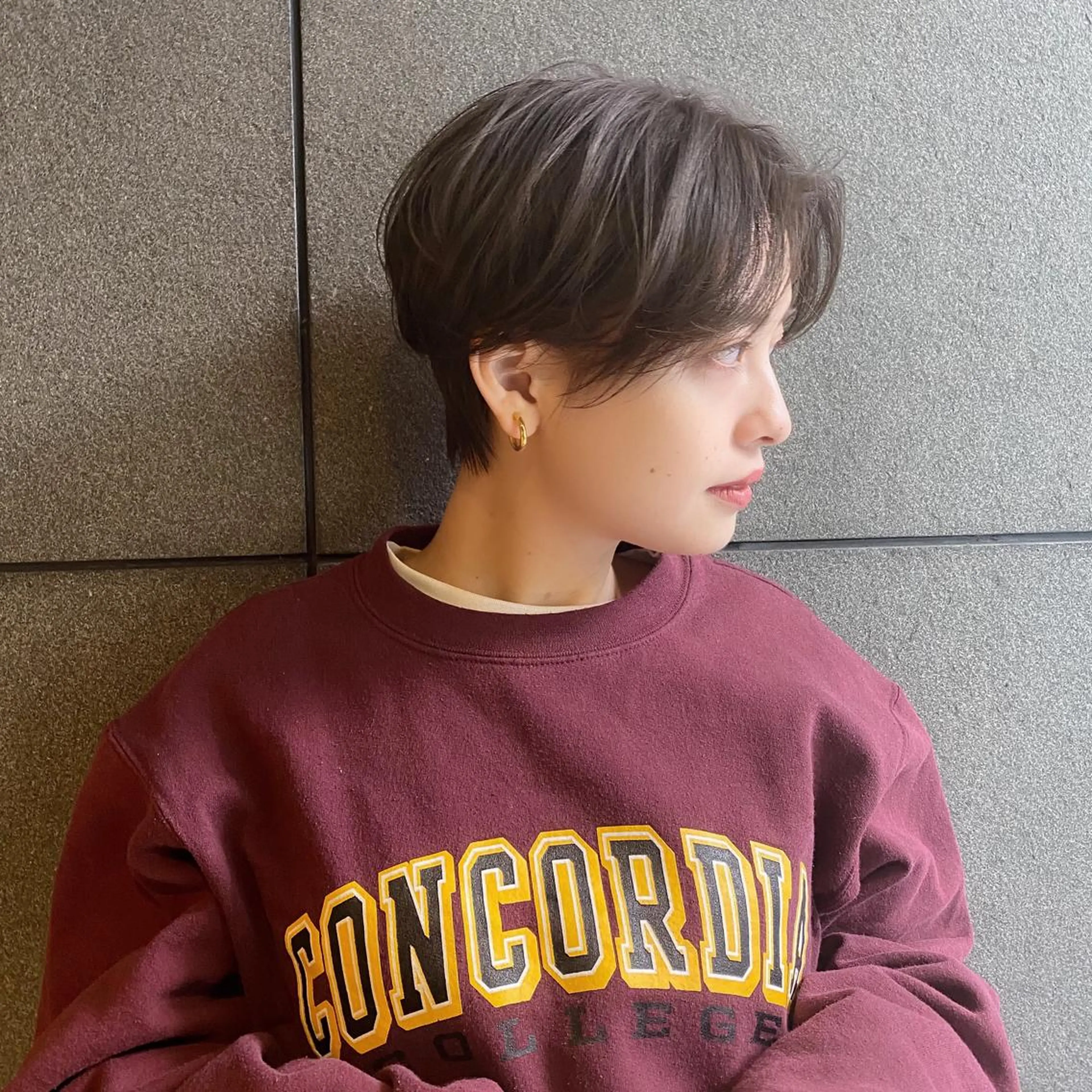 ショート カラー パーマ ヘアアレンジ メンズ キッズ ネイル マツエク・マツパ カット トリートメント modek's tokyo所属・ショートボブデザイン ☺︎shunのヘアスタイル