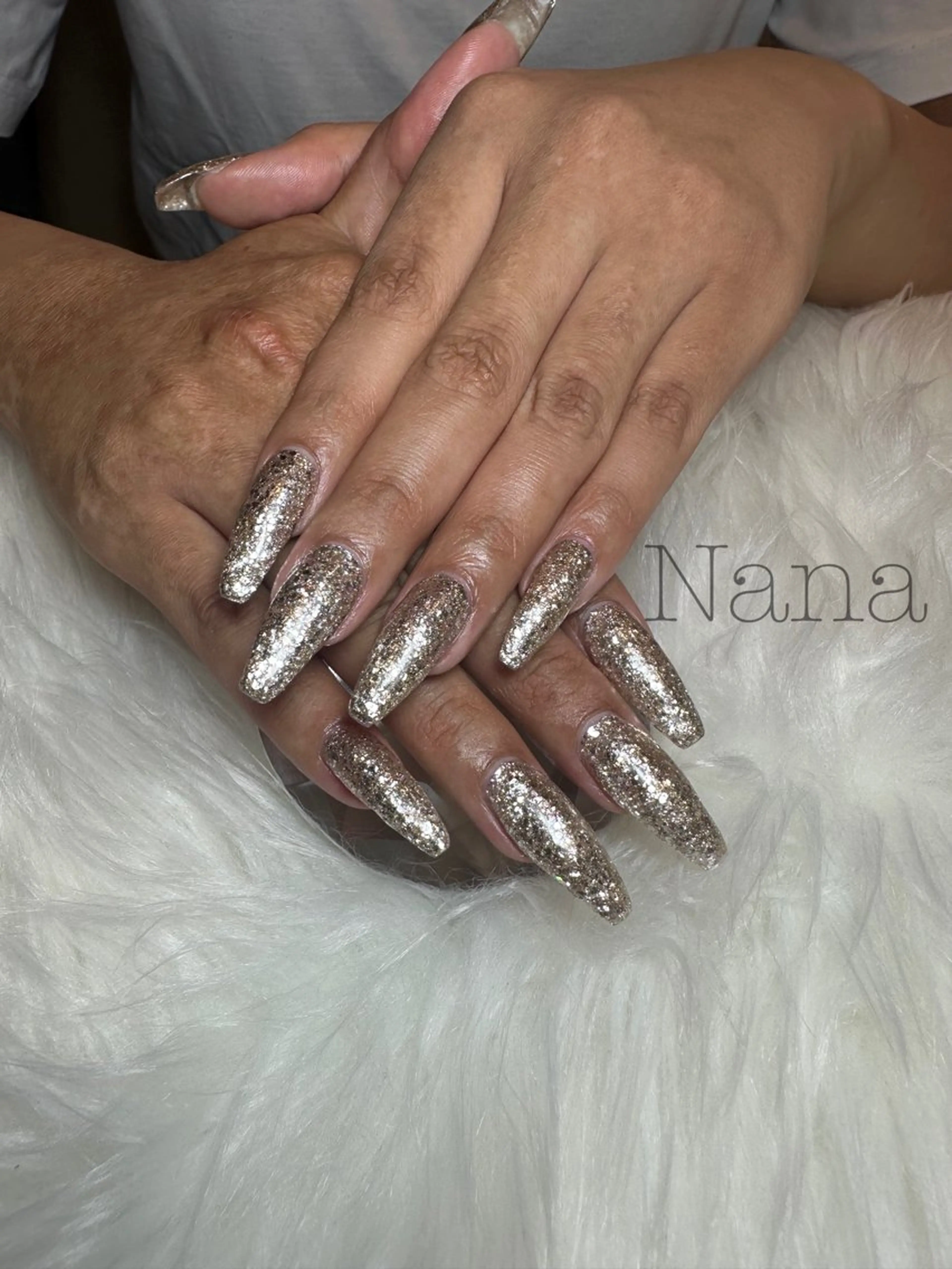 《Apres Gel-x》チップ10本+ワンカラーorグラデーション✨初回ジェルオフ込みの写真