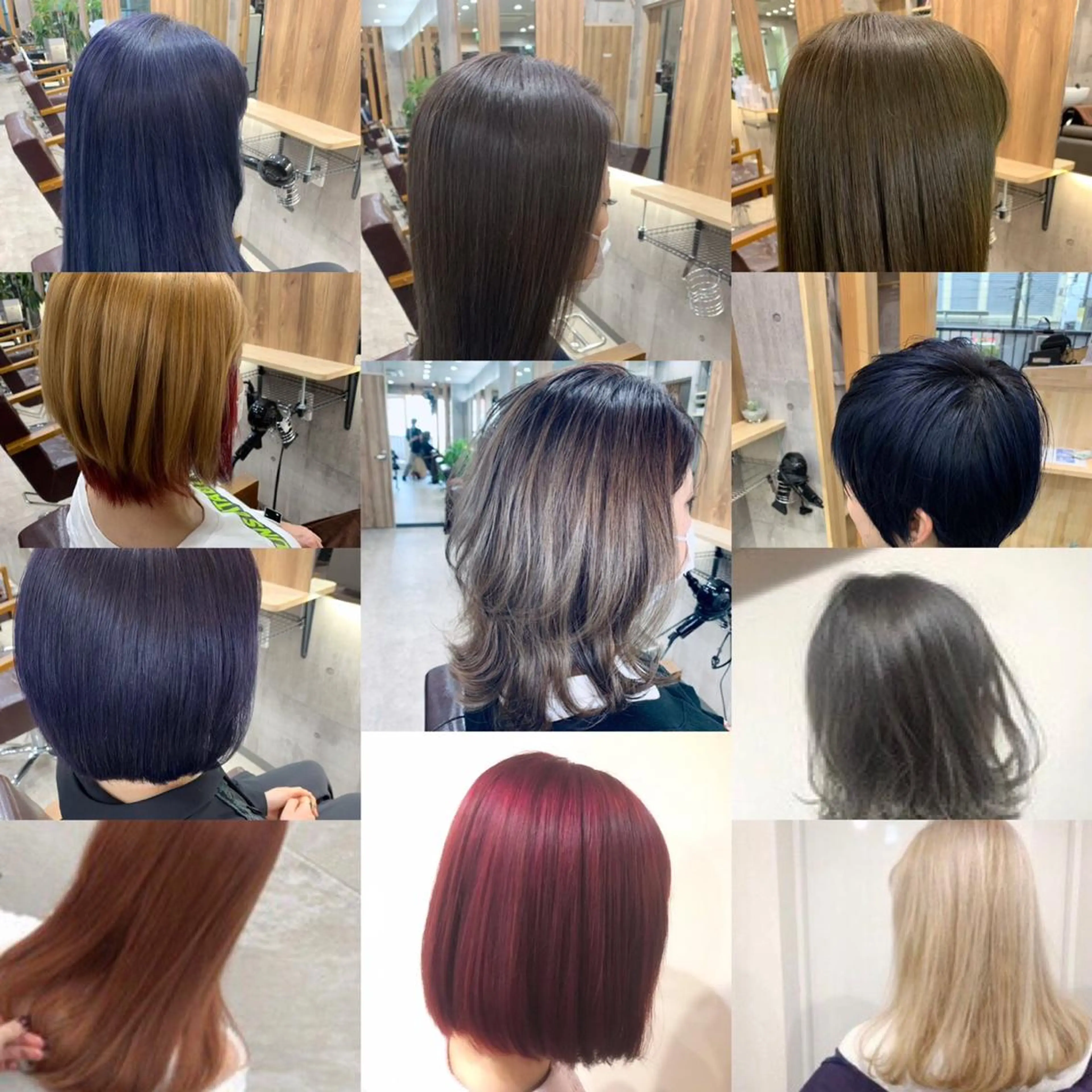 ミディアム カラー バレイヤージュ ブリーチ ダブルカラー グラデーションカラー ハイライトカラー ヘアカラー hair salon mementoのヘアスタイル