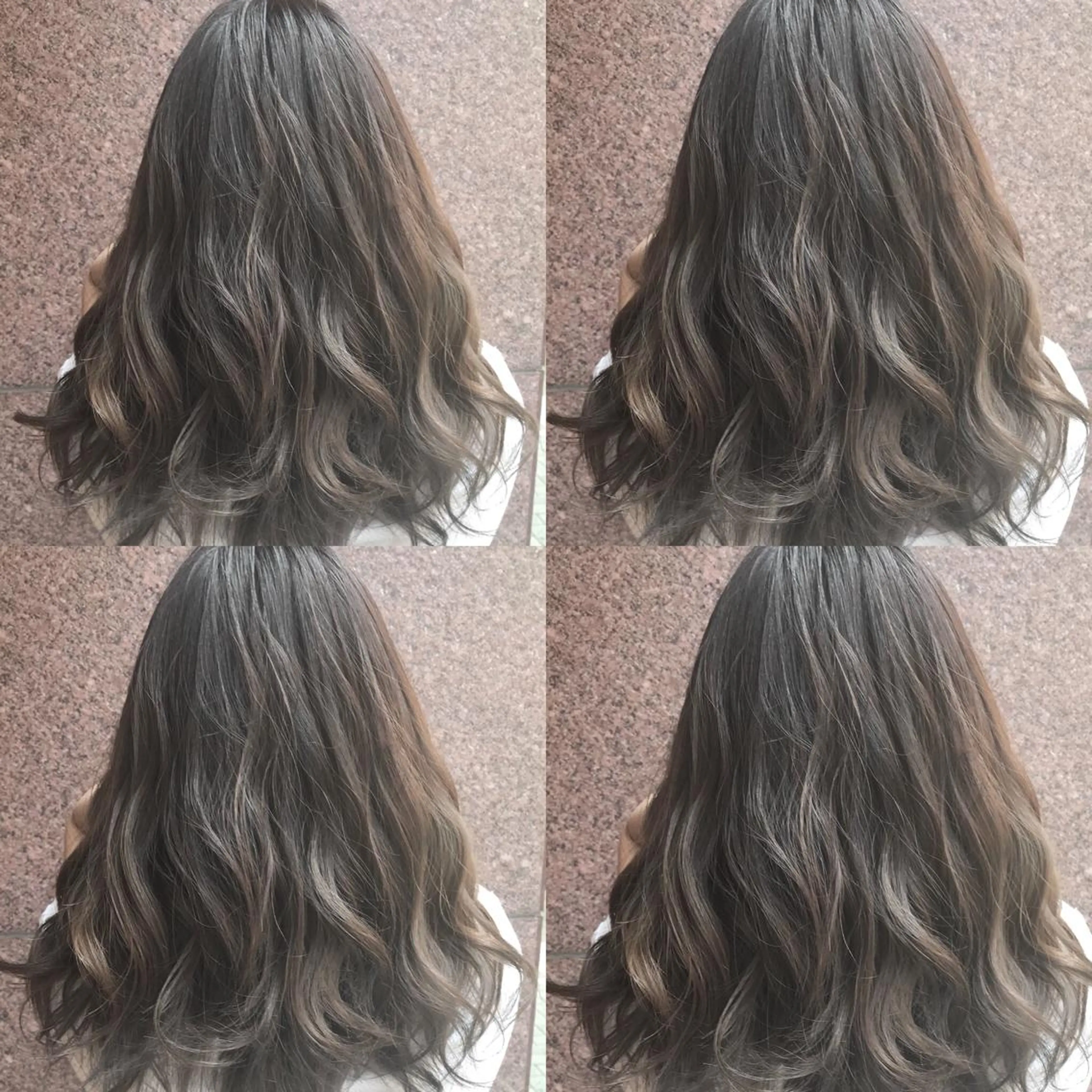 カラー グラデーションカラー 外国人風カラー ✨艶ブリーチカラー ✨四ノ宮裕己のヘアスタイル