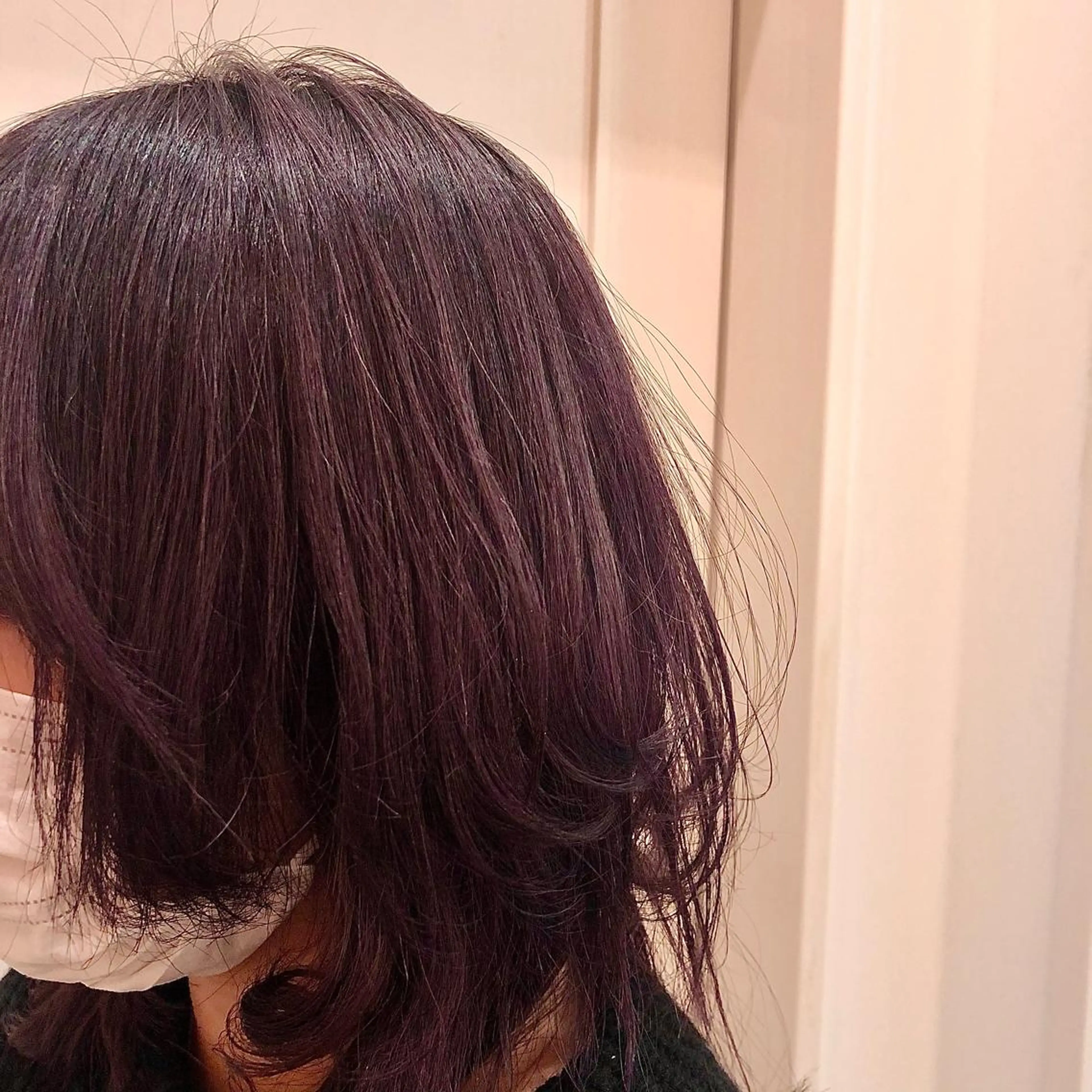 ミディアム カラー ハイライトカラー ハイライト 髪質改善 小顔カット platinam doll南草津店のマツエク・マツパデザイン