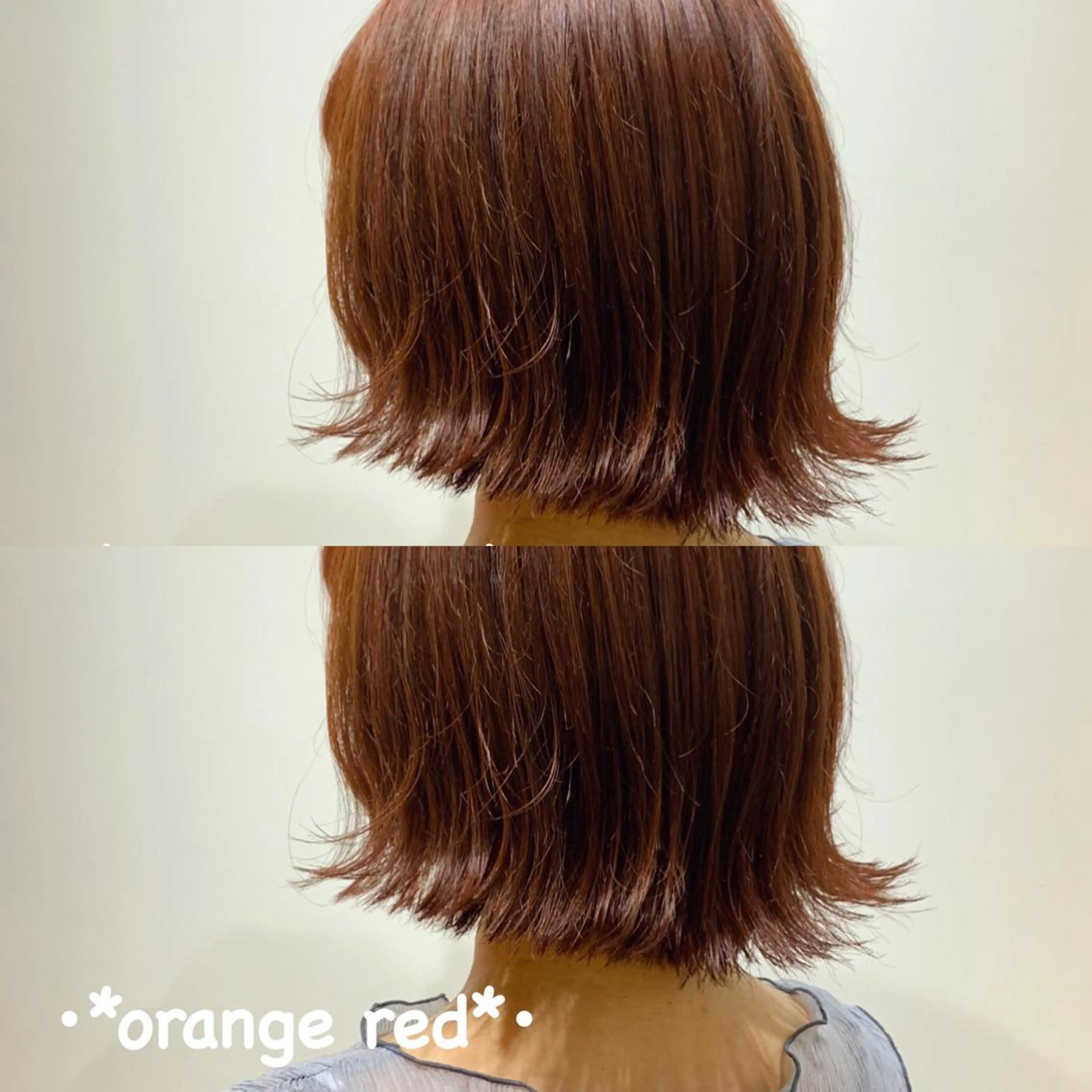 ミディアム ヘアカラー トリートメント Jewel Box所属・髪質改善ストレート 特化⭐️杉本奈稀沙のヘアスタイル