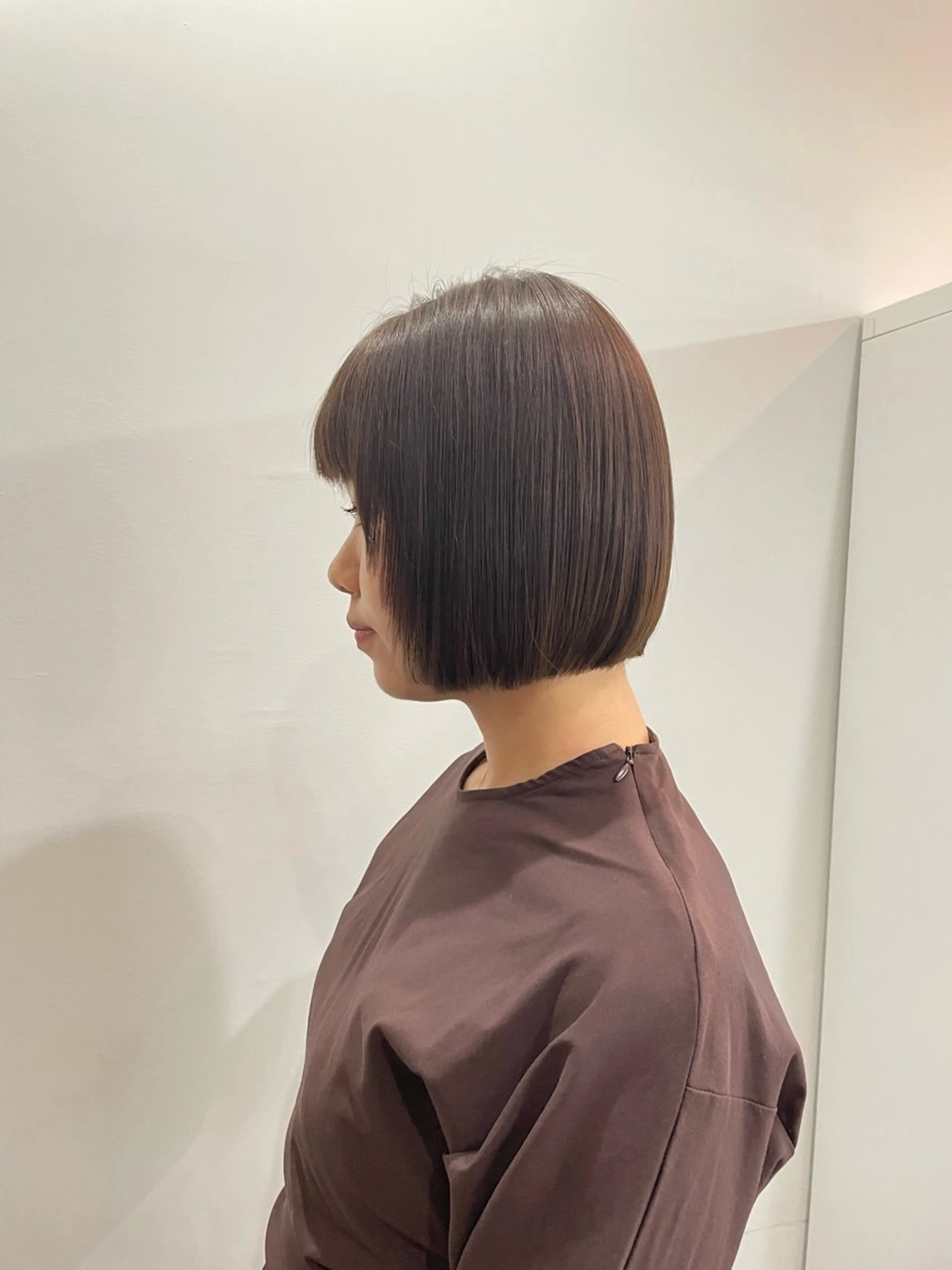 ショート 横山 奈央のヘアスタイル