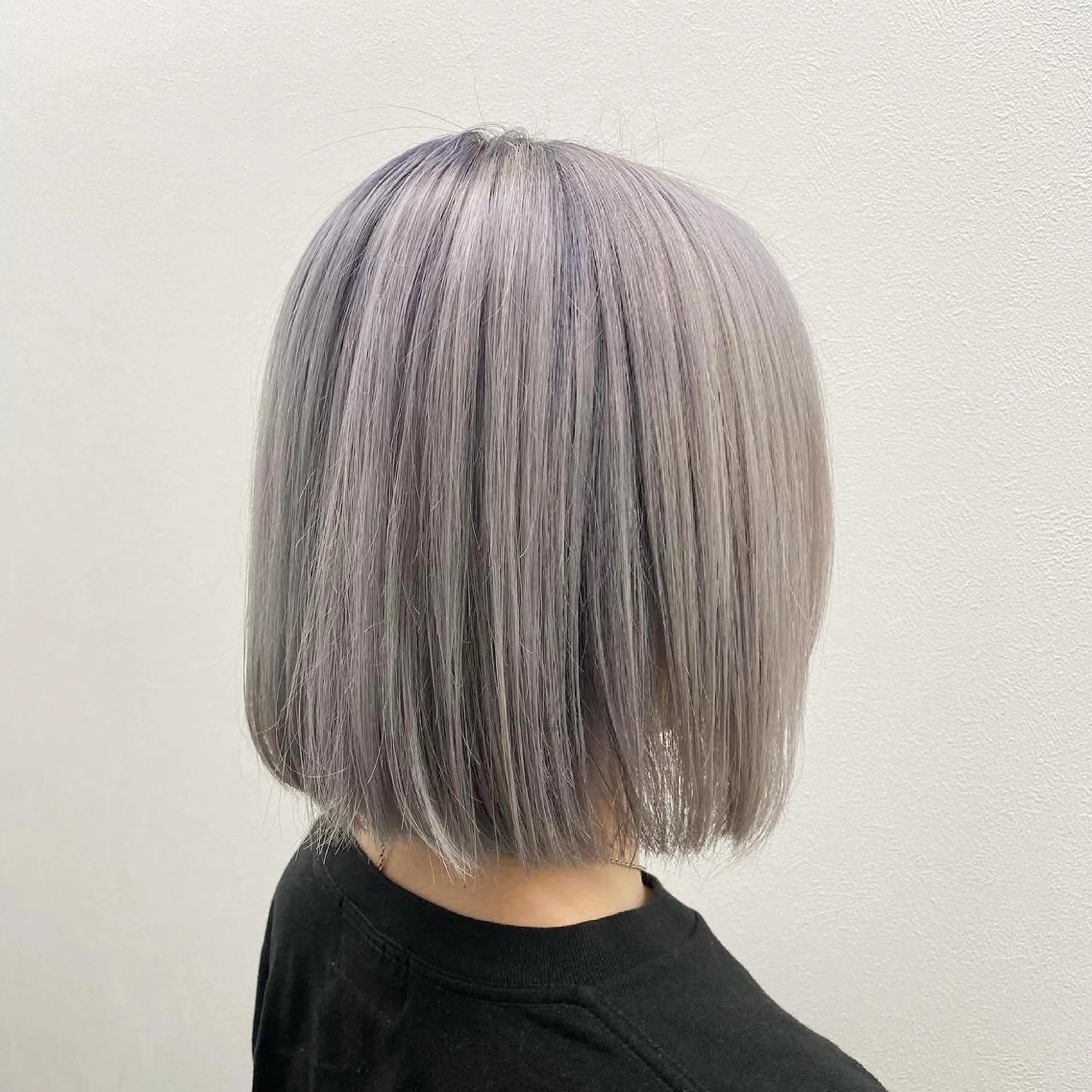 ミディアム カラー ヘアアレンジ 💕ブリーチカラー☁ 髪質改善💖サワのヘアスタイル