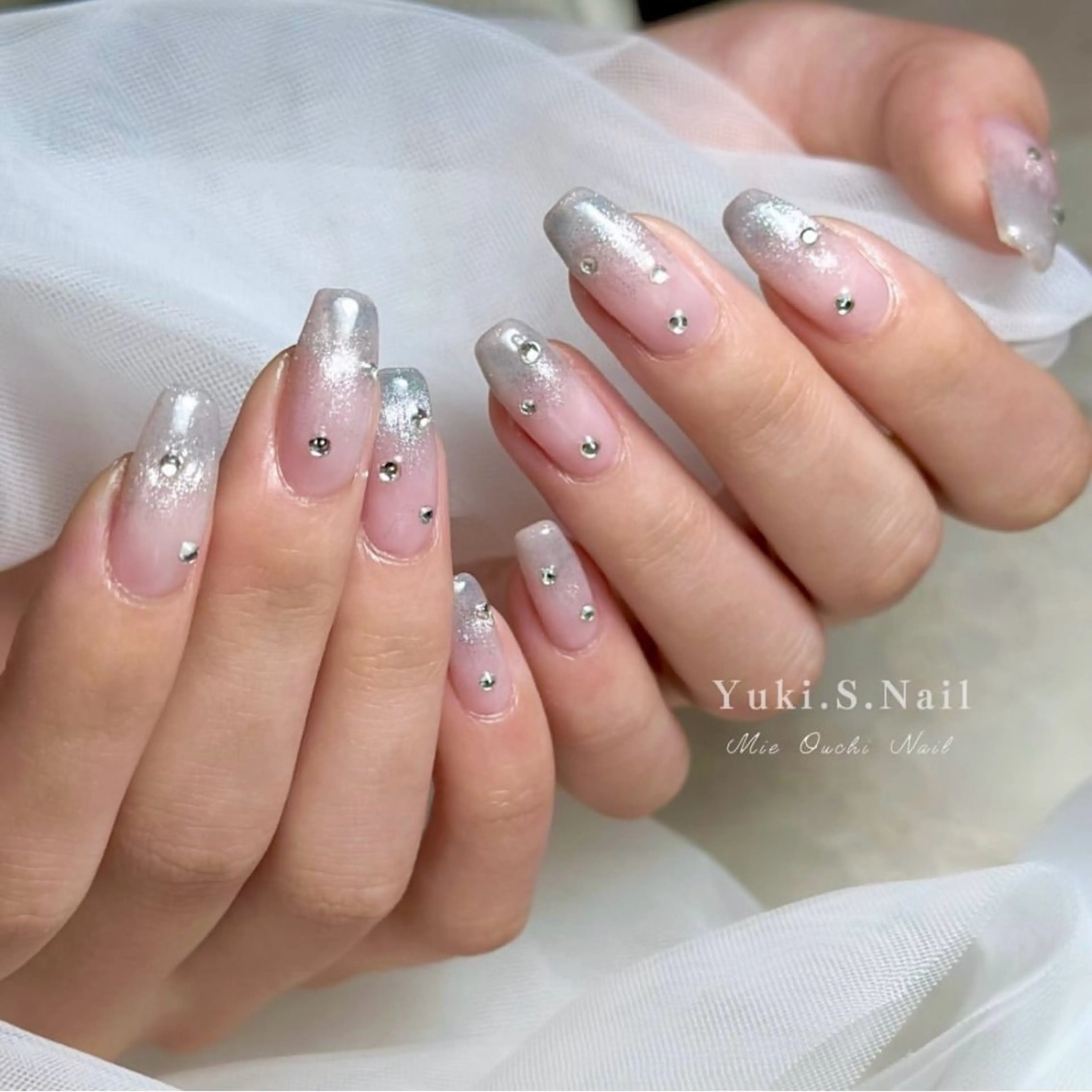 ロング ハンドネイル Yuki S.Nailのネイルデザイン
