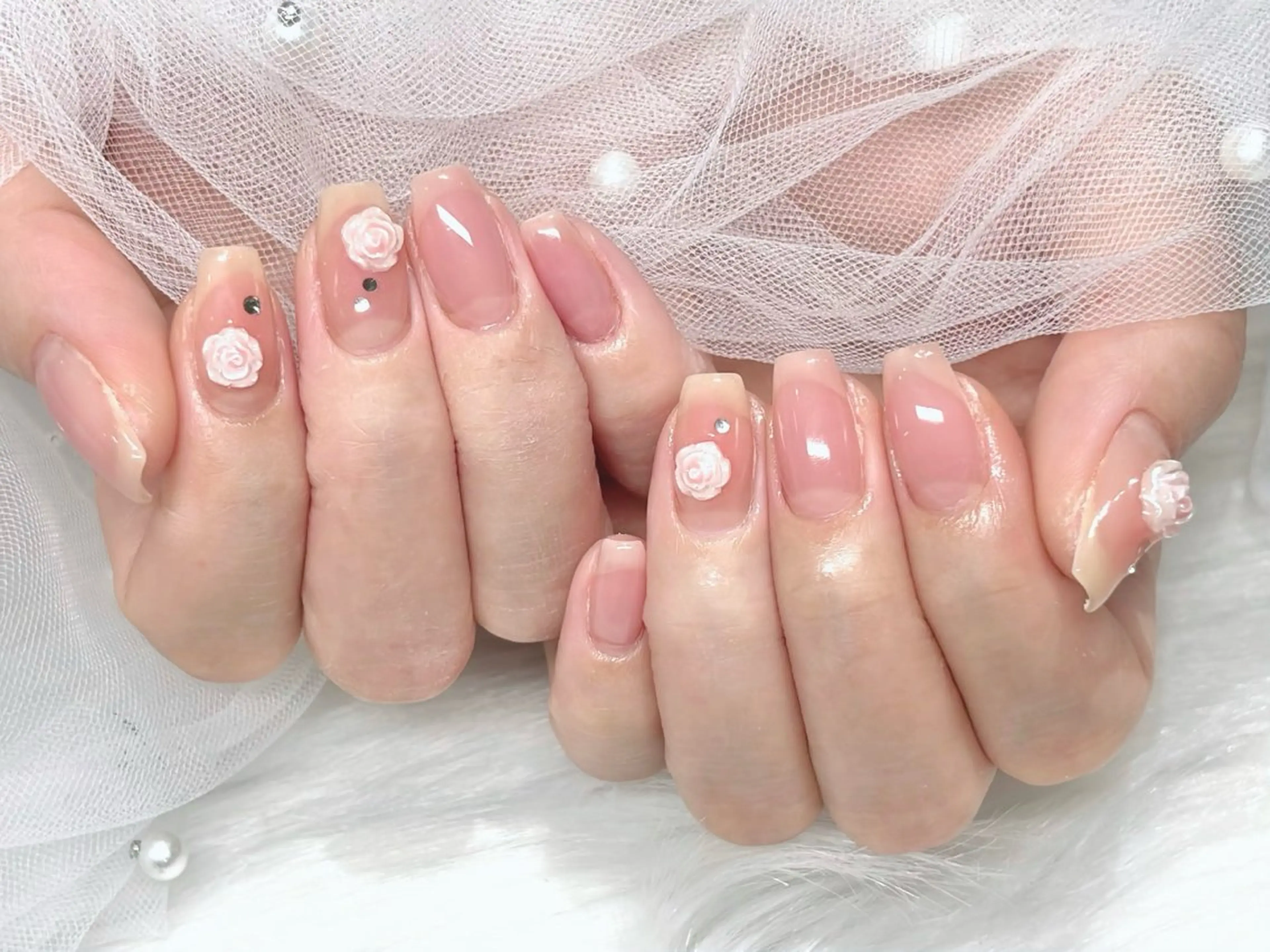 ネイル Nail Salon Ricel所属・WAKANA ‎𖤐 ̖́-‬のネイルデザイン