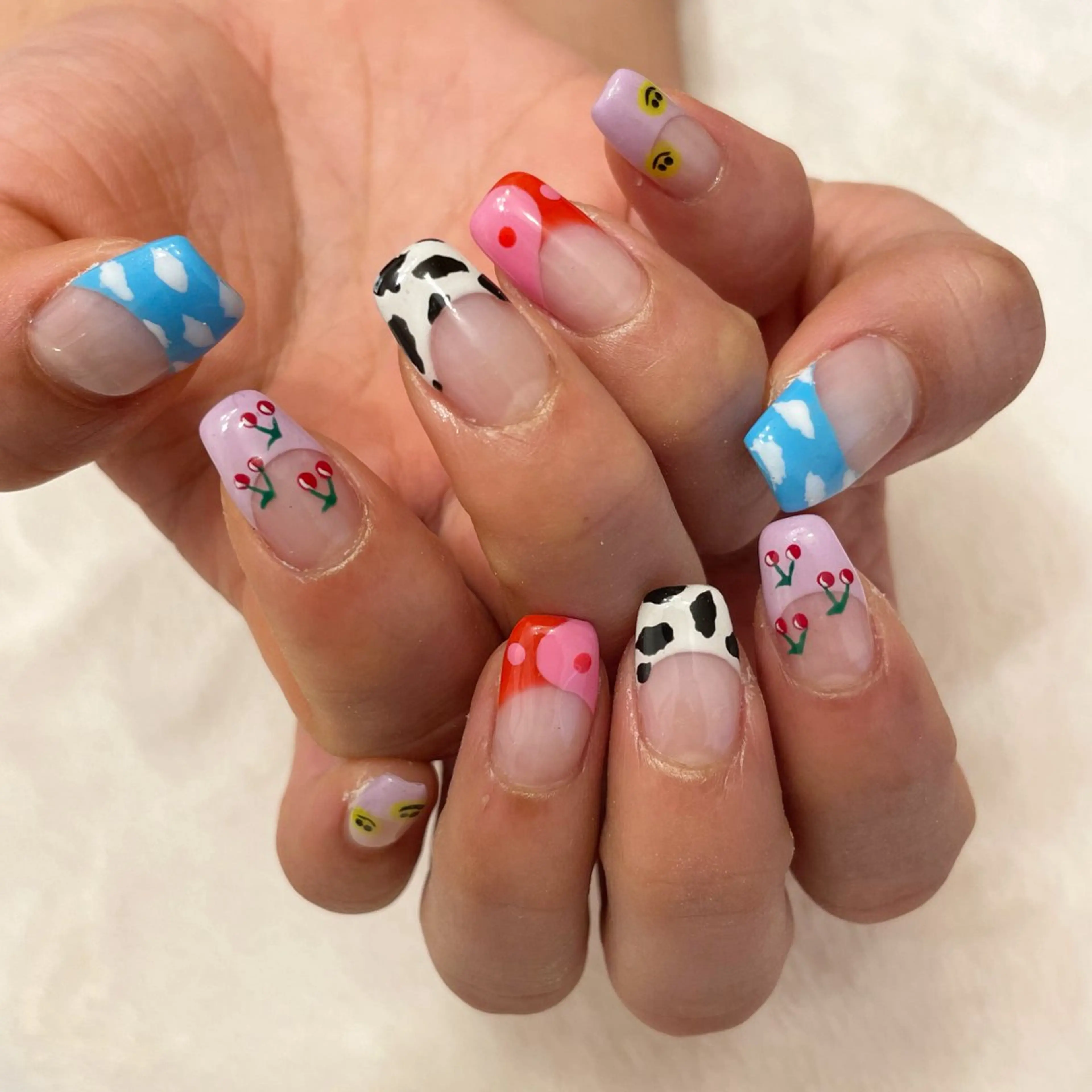 ネイル ハンドネイル Sea  nail by emaのネイルデザイン