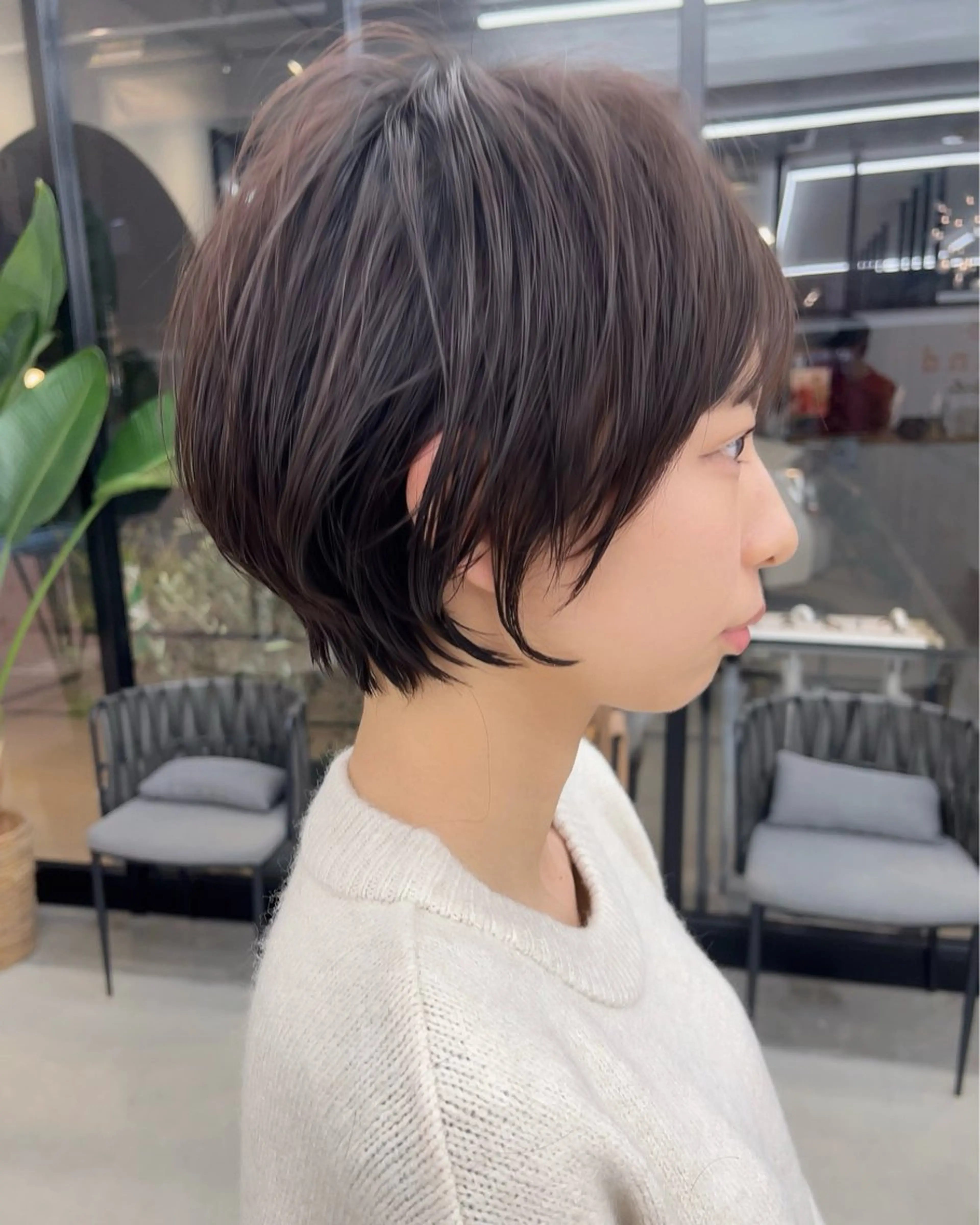ショート 地毛風縮毛/ 巻ける縮毛/山下凌生のヘアスタイル