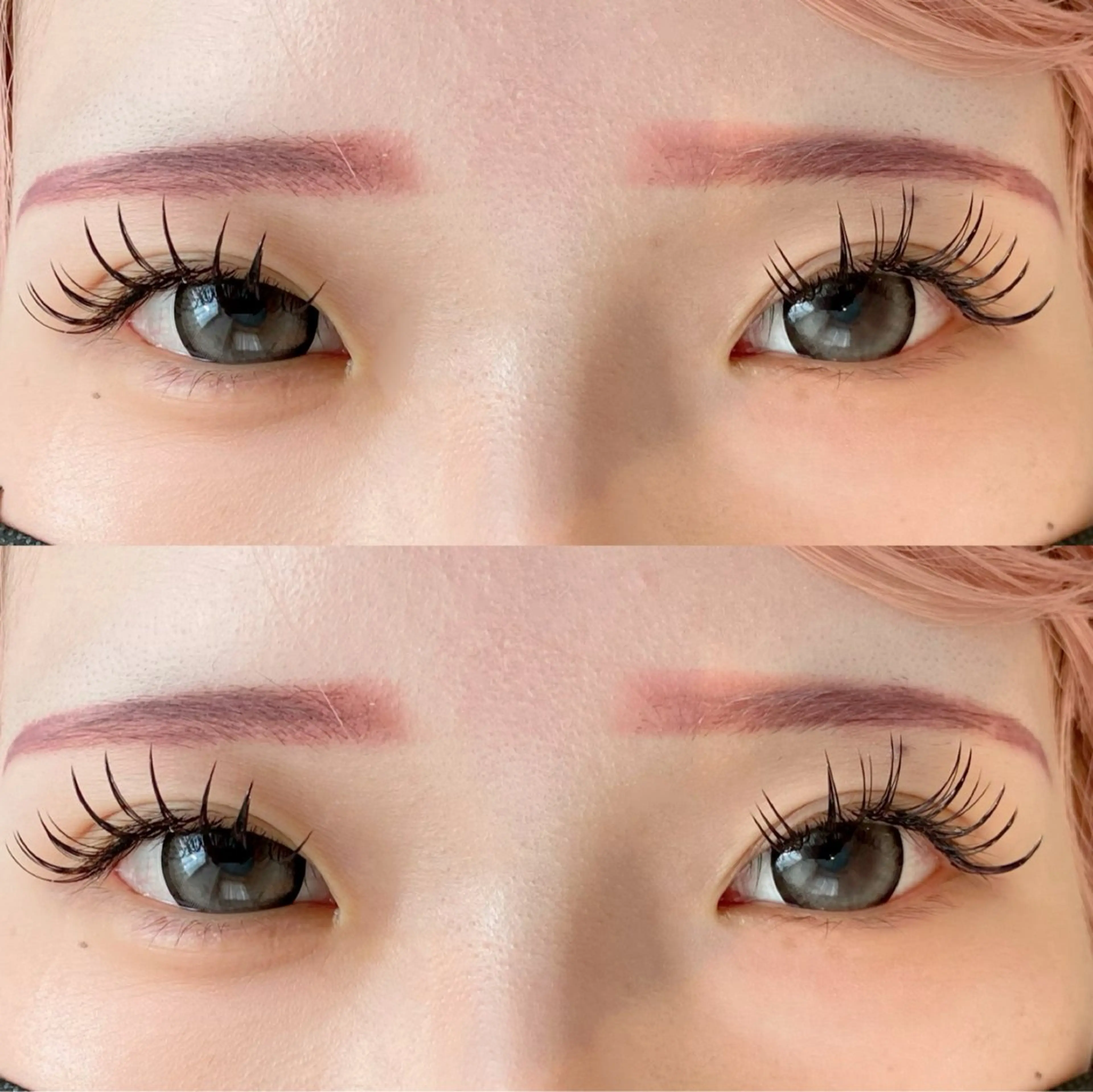 ダブルフラットラッシュ80束（160本）の写真