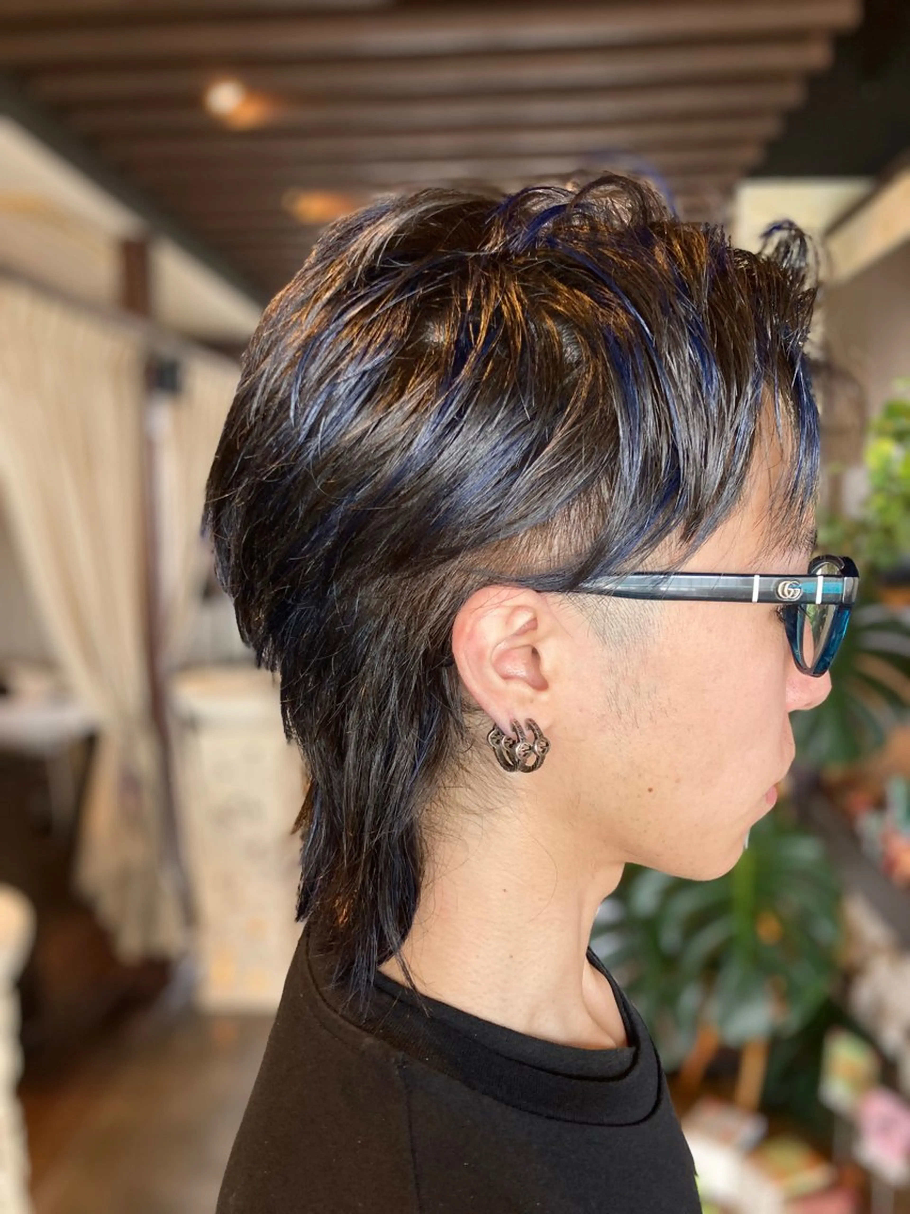ミディアム メンズ カット ヘアカラー トリートメント 🌙似合わせ専門 照井🌙のヘアスタイル