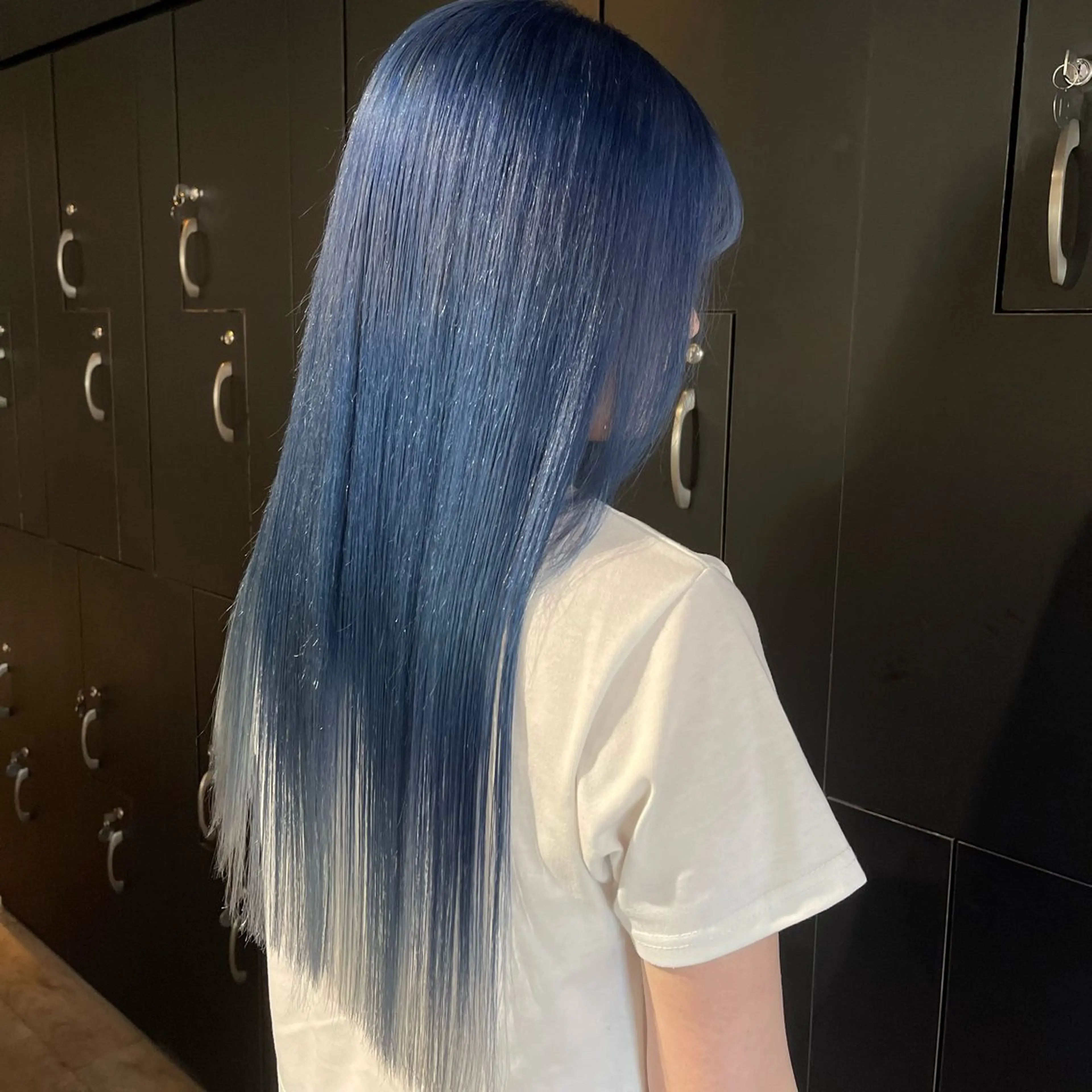 ロング ヘアカラー トリートメント ☪ ‎ハイトーン信者 ☪️yumeka✨️のヘアスタイル