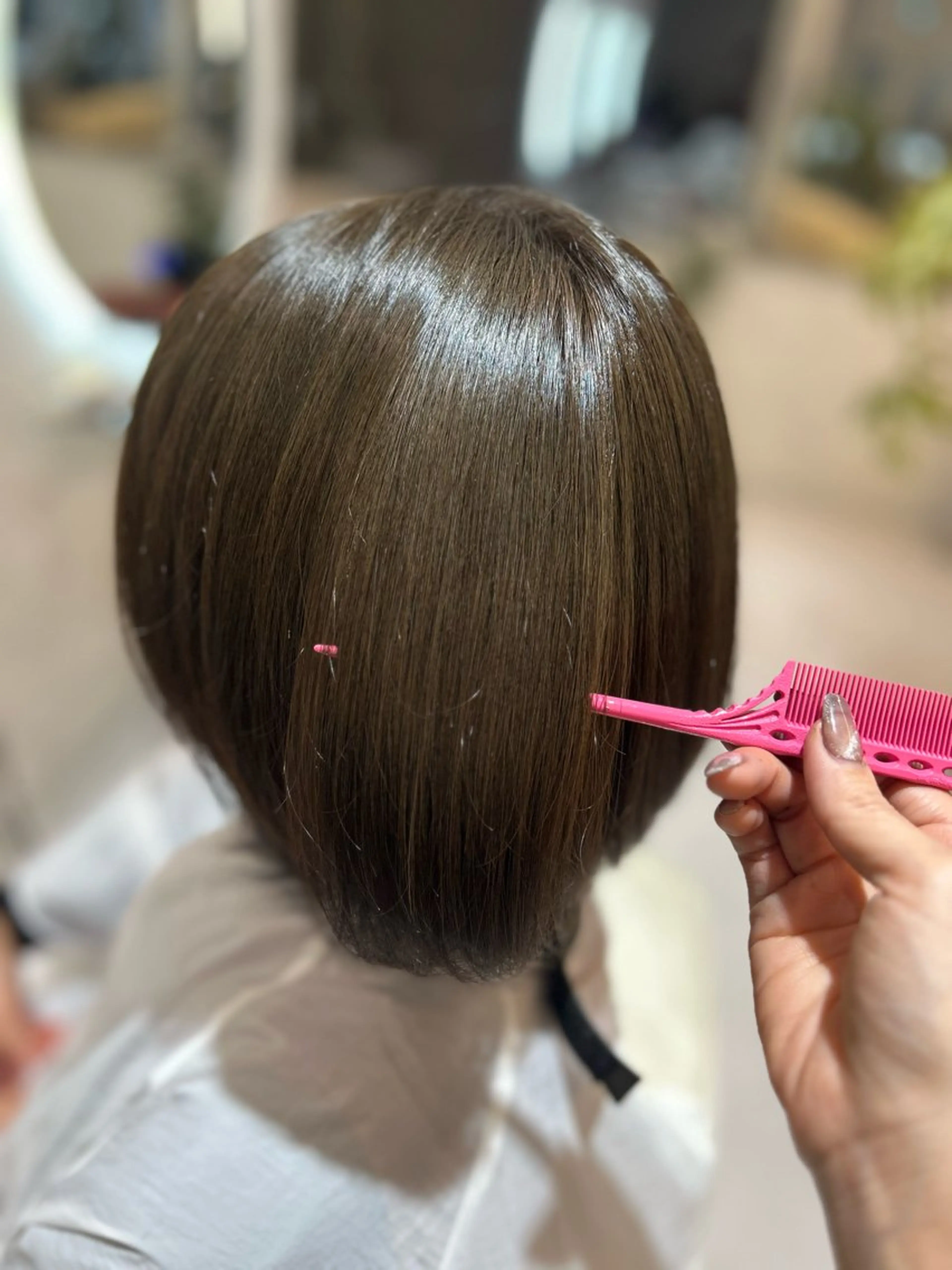 ショート enu所属・enu梅田 韓国ヘア ゆりのヘアスタイル