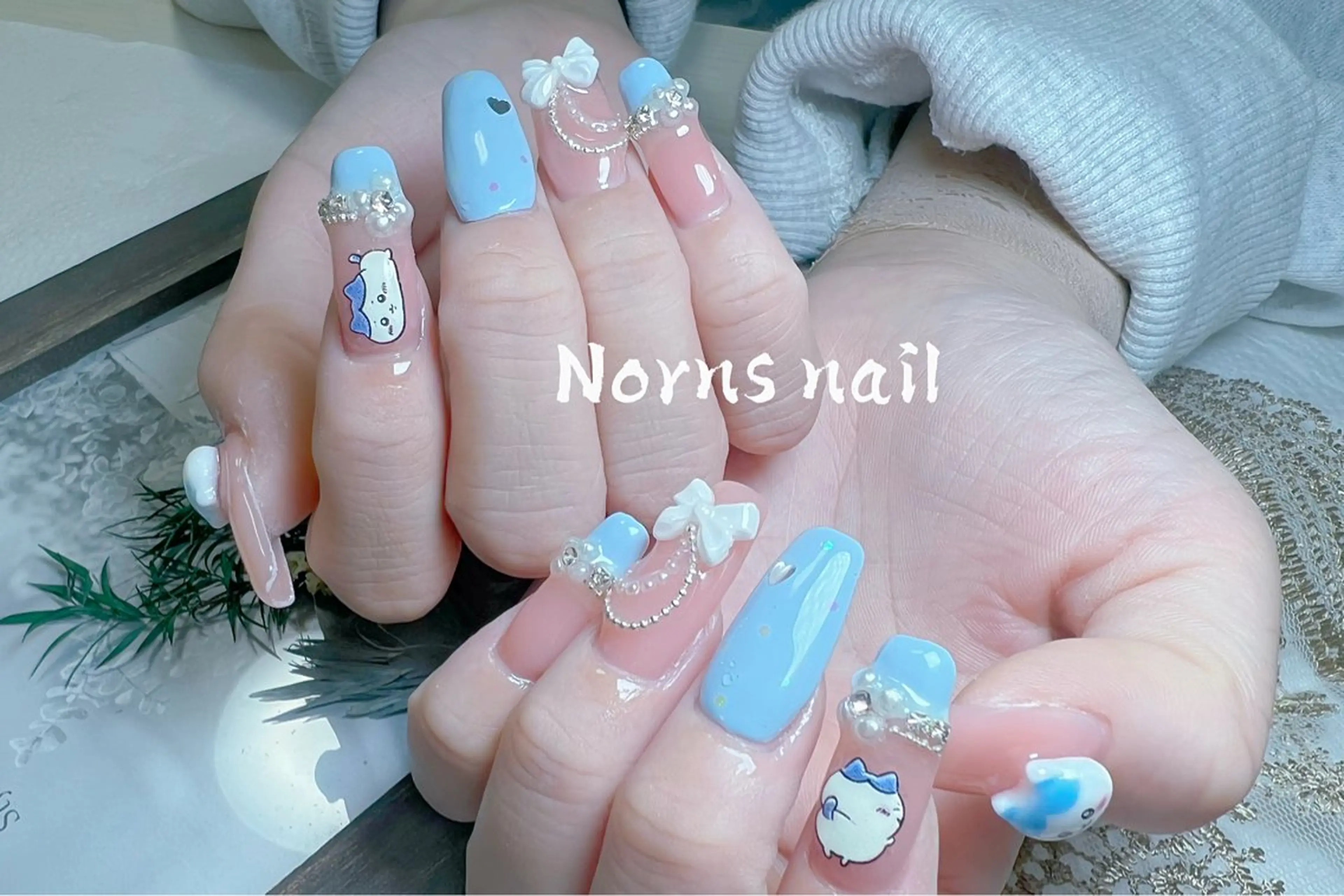 ネイル Norns nail (猫いるサロン🐈)のネイルデザイン