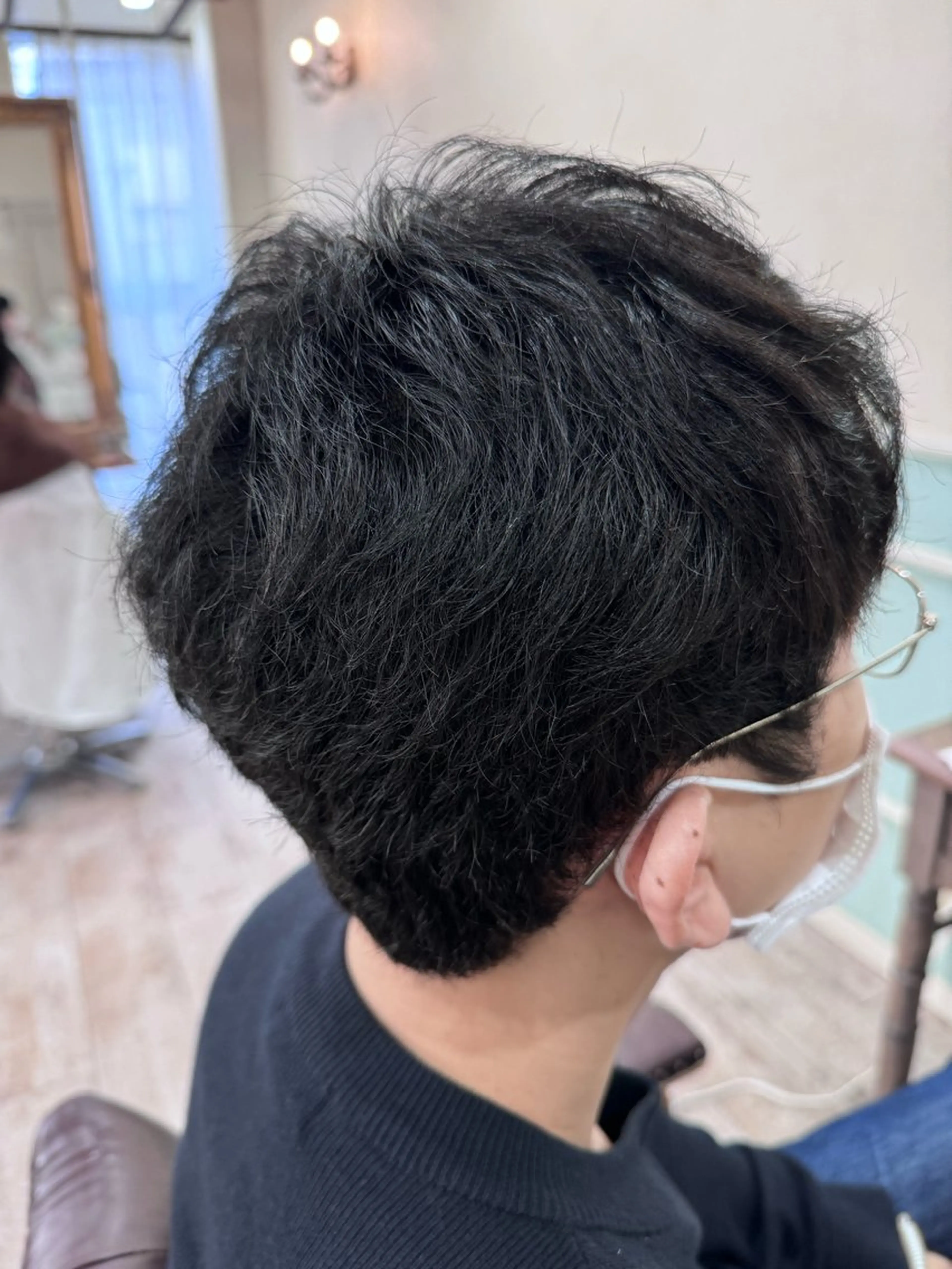 ショート メンズ ビジネス ショートヘア カット ヘッドスパ noble店長 松本　拓也▶◀*.のヘアスタイル