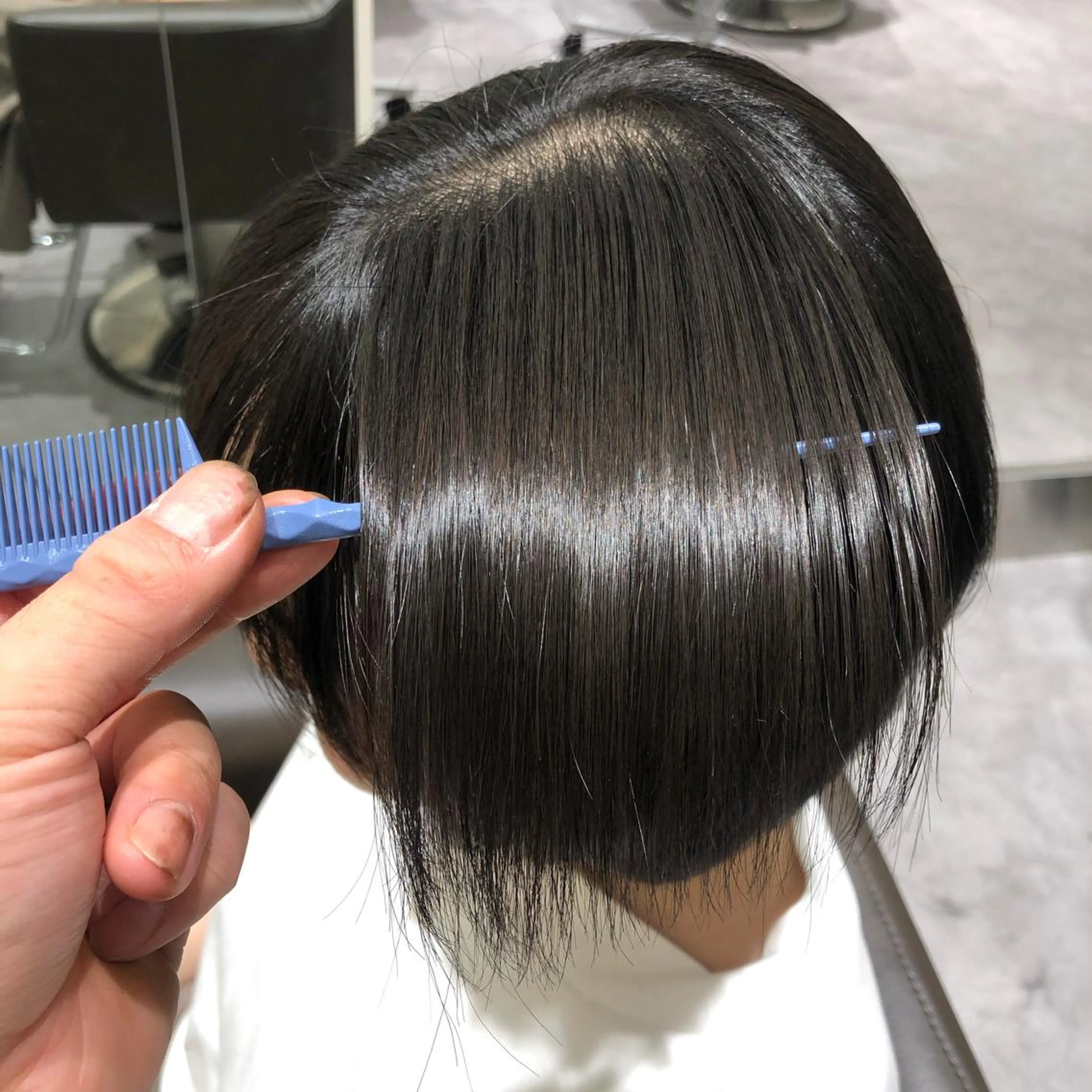 ショート ムトウセイマ/艶髪 /艶ケアWブリーチのヘアスタイル