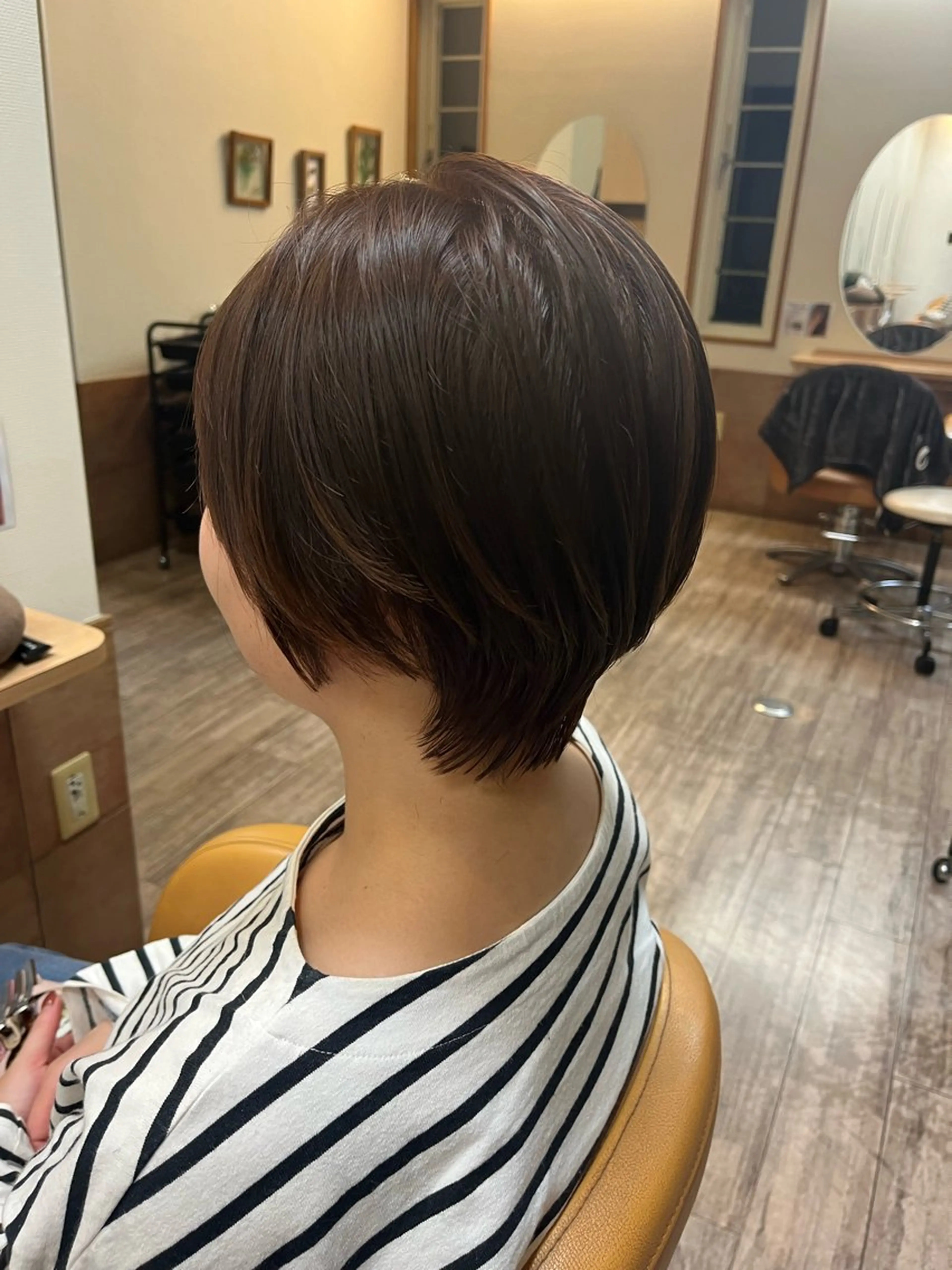 カットモデル（ショートスタイル）の写真