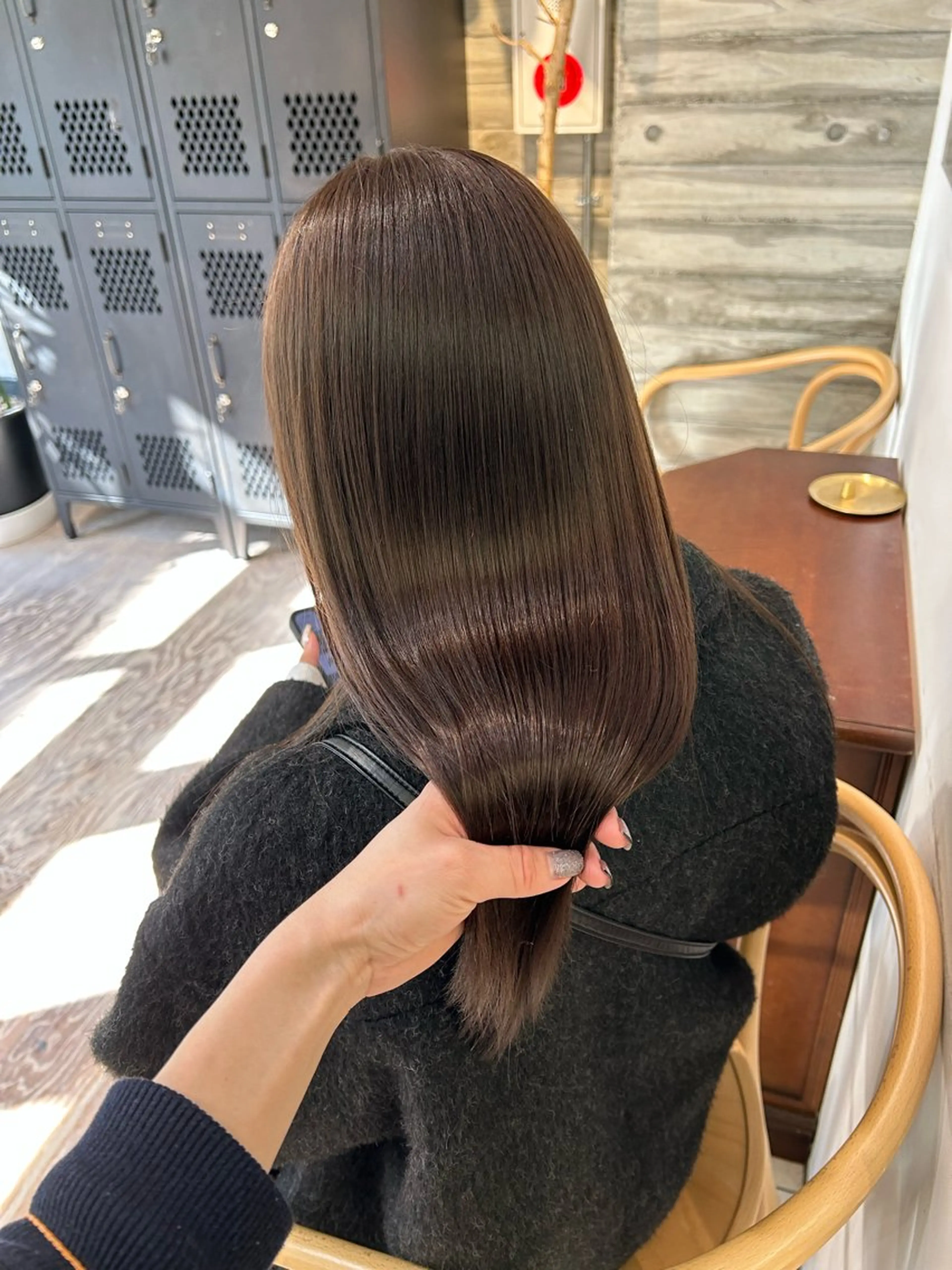 【 one coler 】  ブリーチなし 透け感カラーの写真