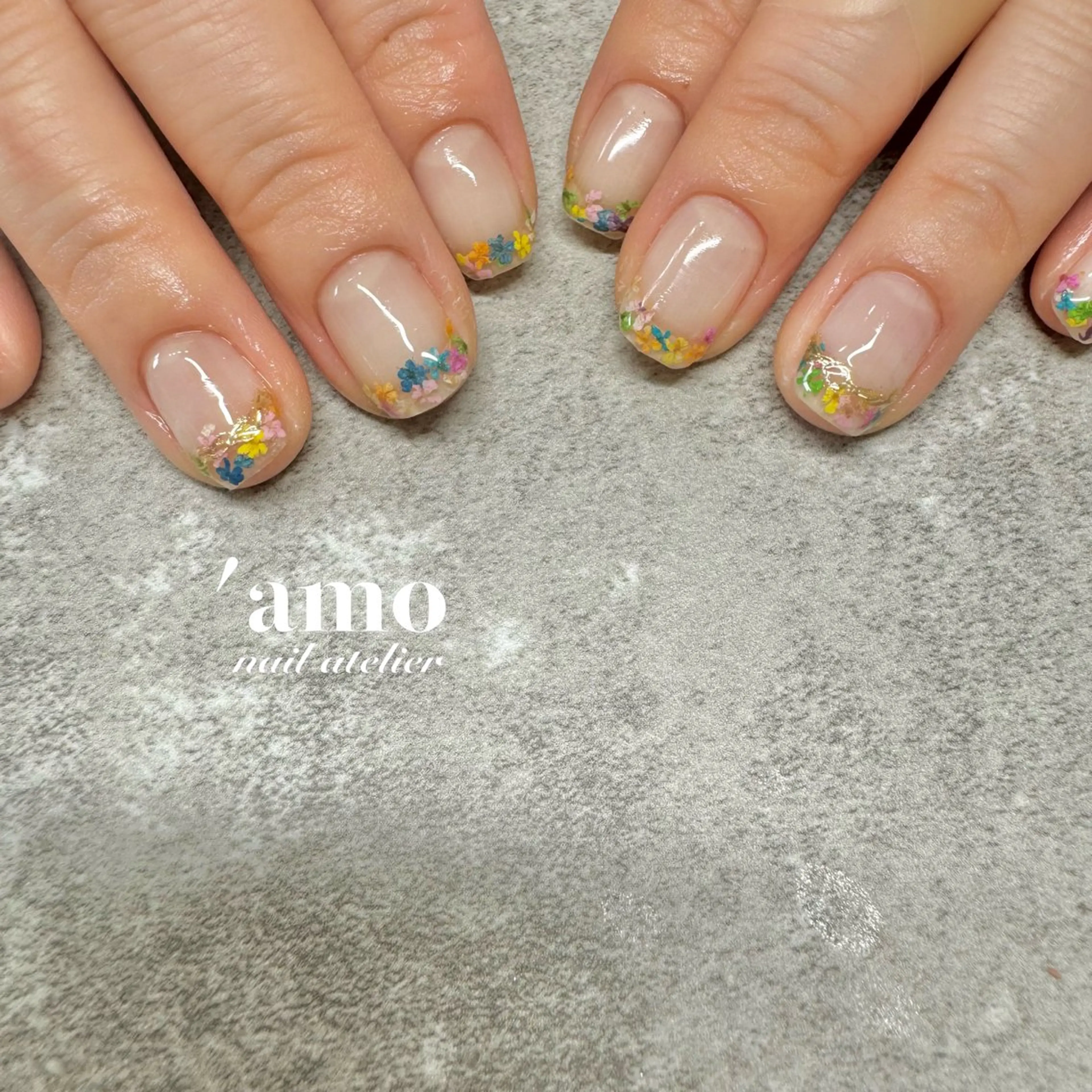 ネイル ハンドネイル 'amo nail atelierのネイルデザイン