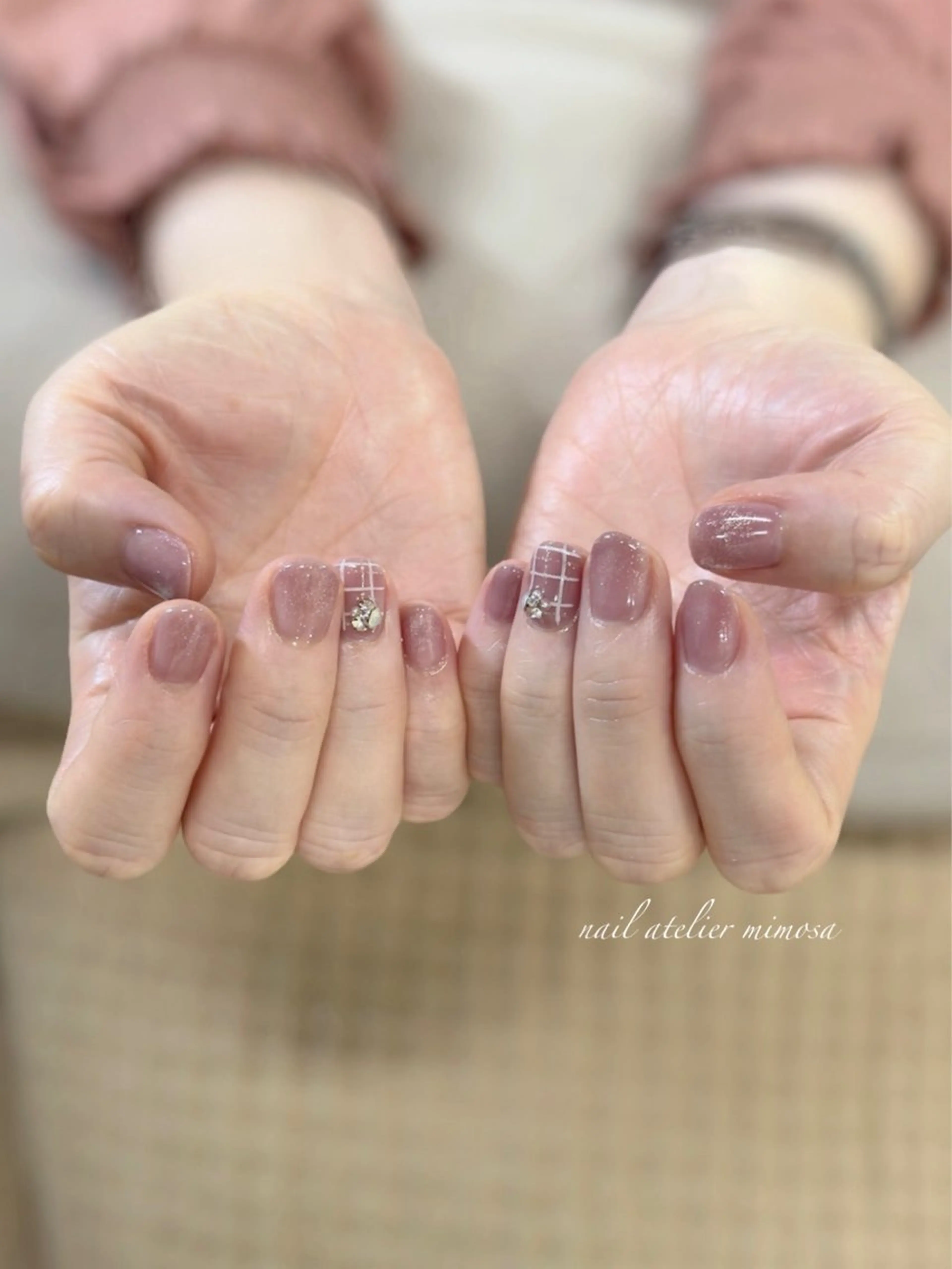 ネイル ハンドネイル アトリエ　ミモザ所属・いまむら あかりのネイルデザイン