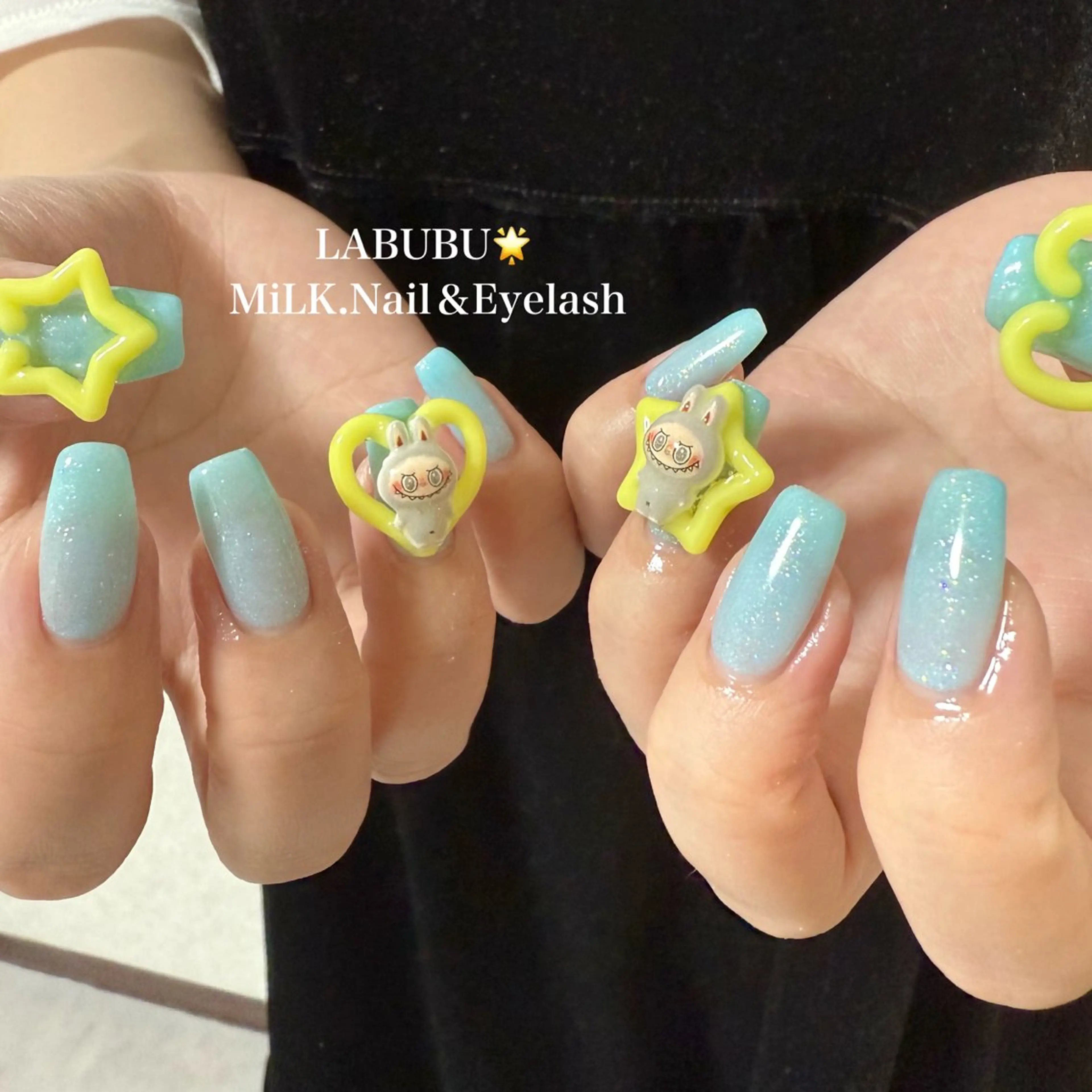 ネイル ハンドネイル MiLK. Nail&Eyelash所属・MiLK. wakaのマツエク・マツパデザイン
