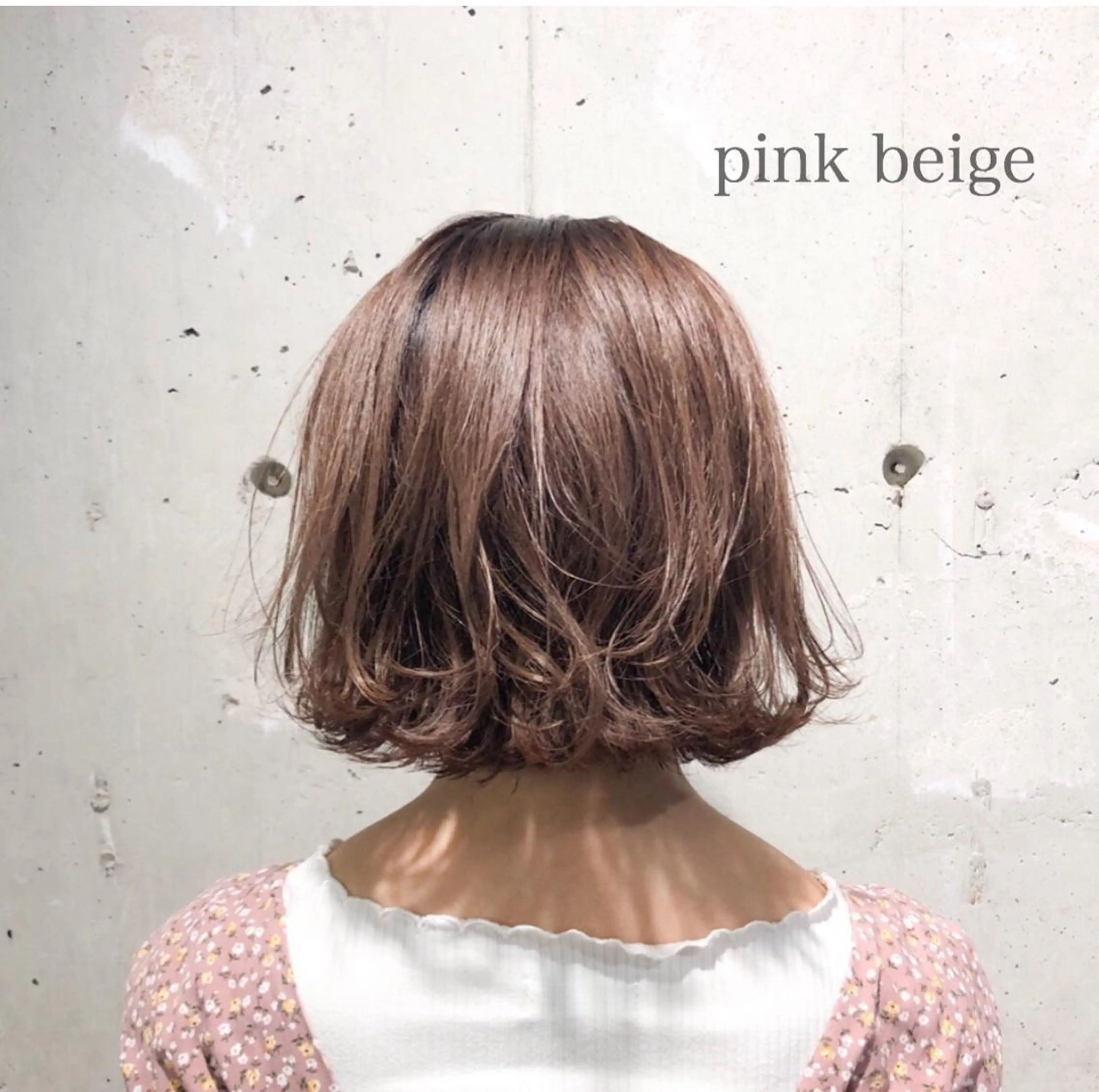 ショート カラー パーマ ヘアアレンジ メンズ キッズ ネイル マツエク・マツパ Rene'所属・透明感カラー yuriのヘアスタイル