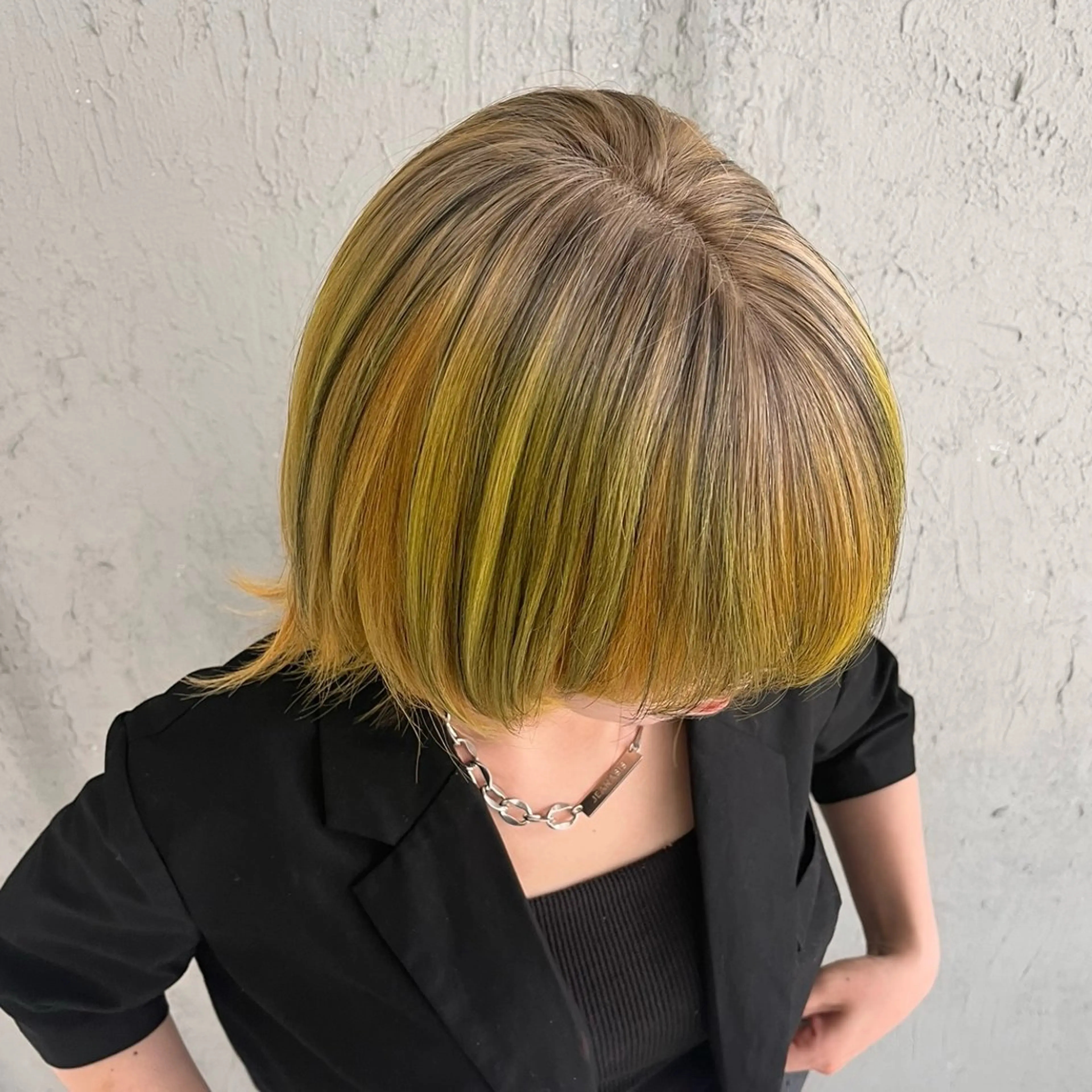 カラー sena 西大分Marianaのヘアスタイル