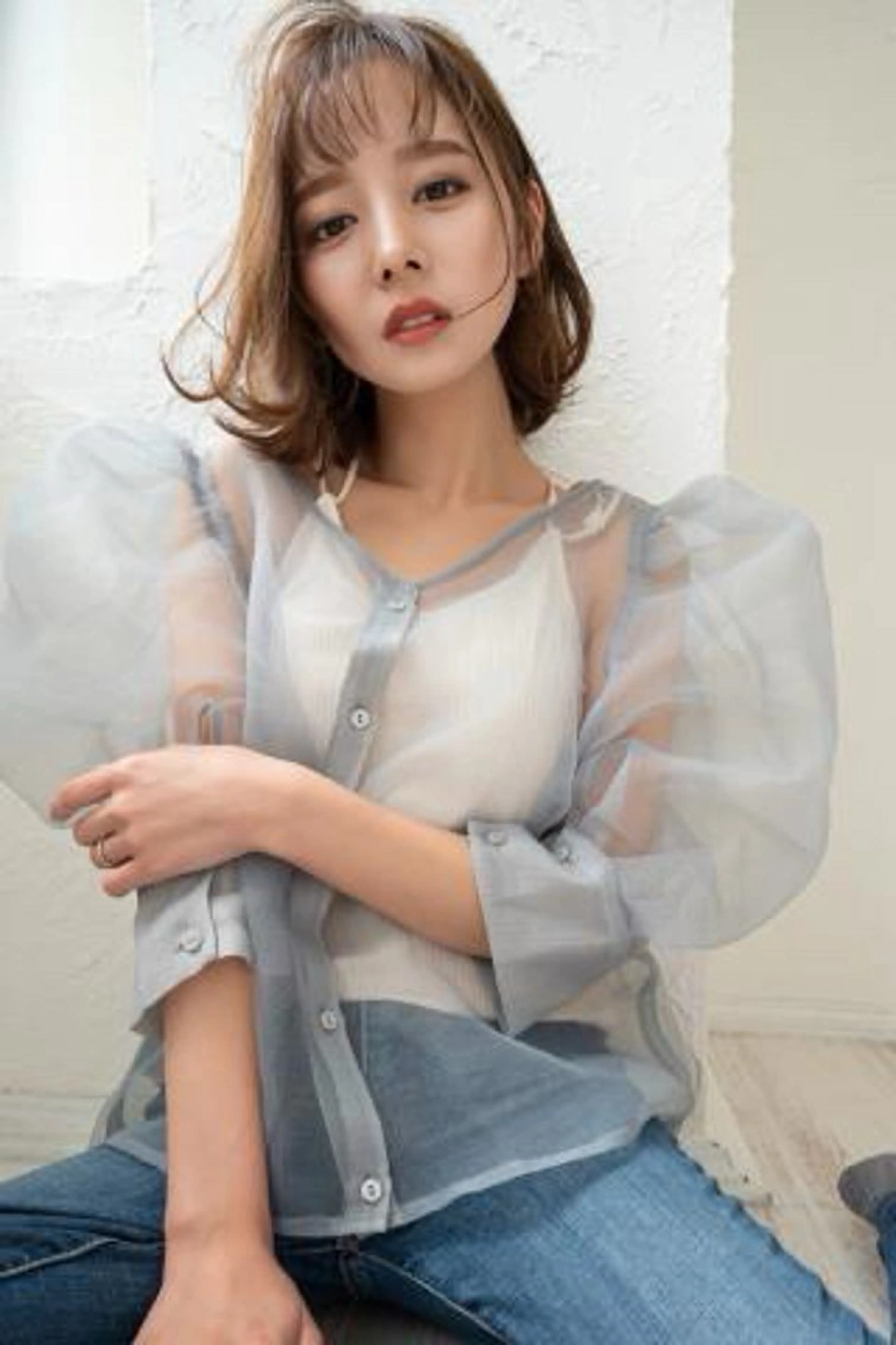 【人気クーポン】カット＋艶髪透明感カラー＋最高級トキオTR￥12500の写真