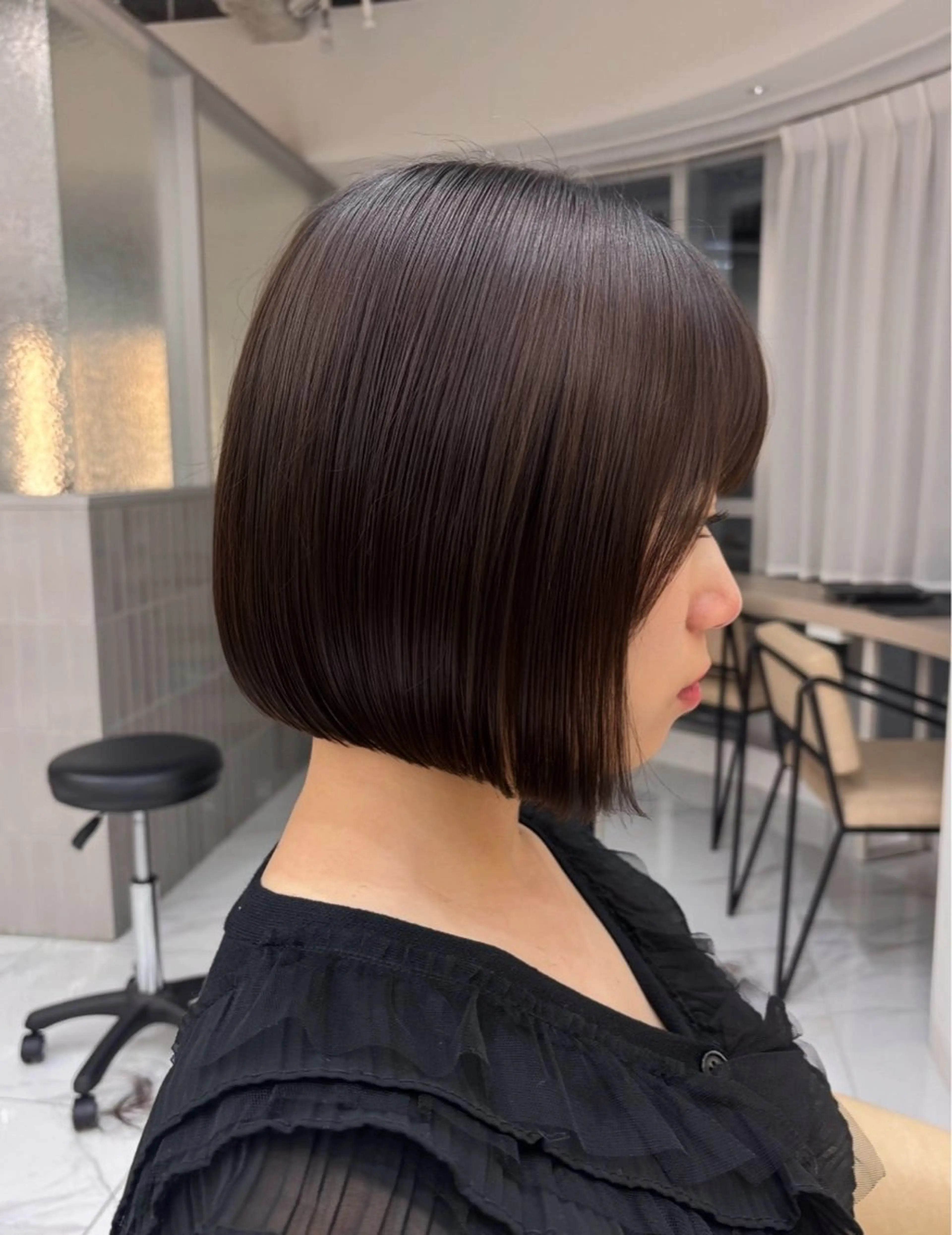 ショート カット ヘアカラー トリートメント レイヤー/韓国 /縮毛矯正/松沢州途のヘアスタイル