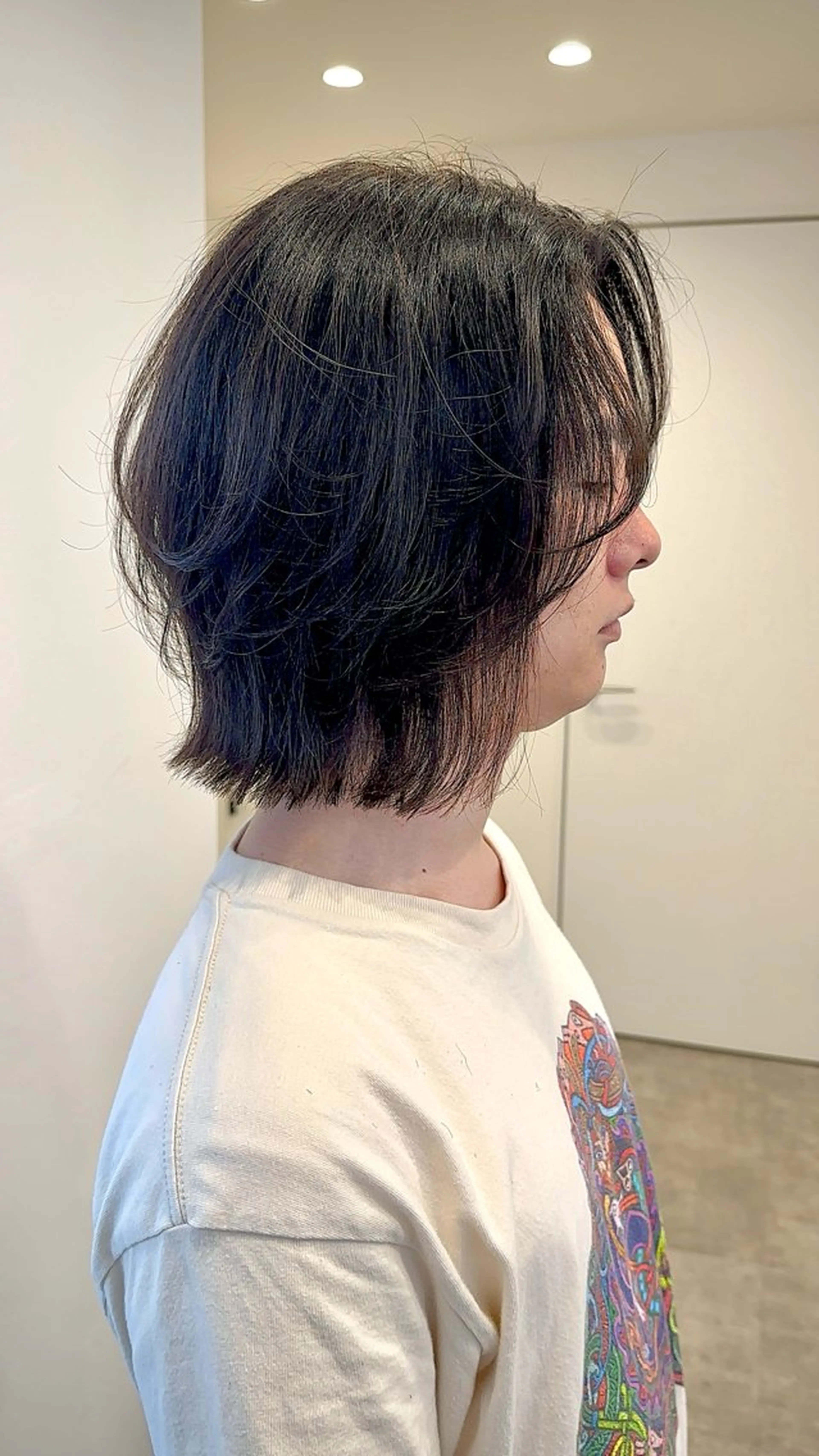 セミロング メンズ ima所属・メンズヘア特化 ニヘイのヘアスタイル