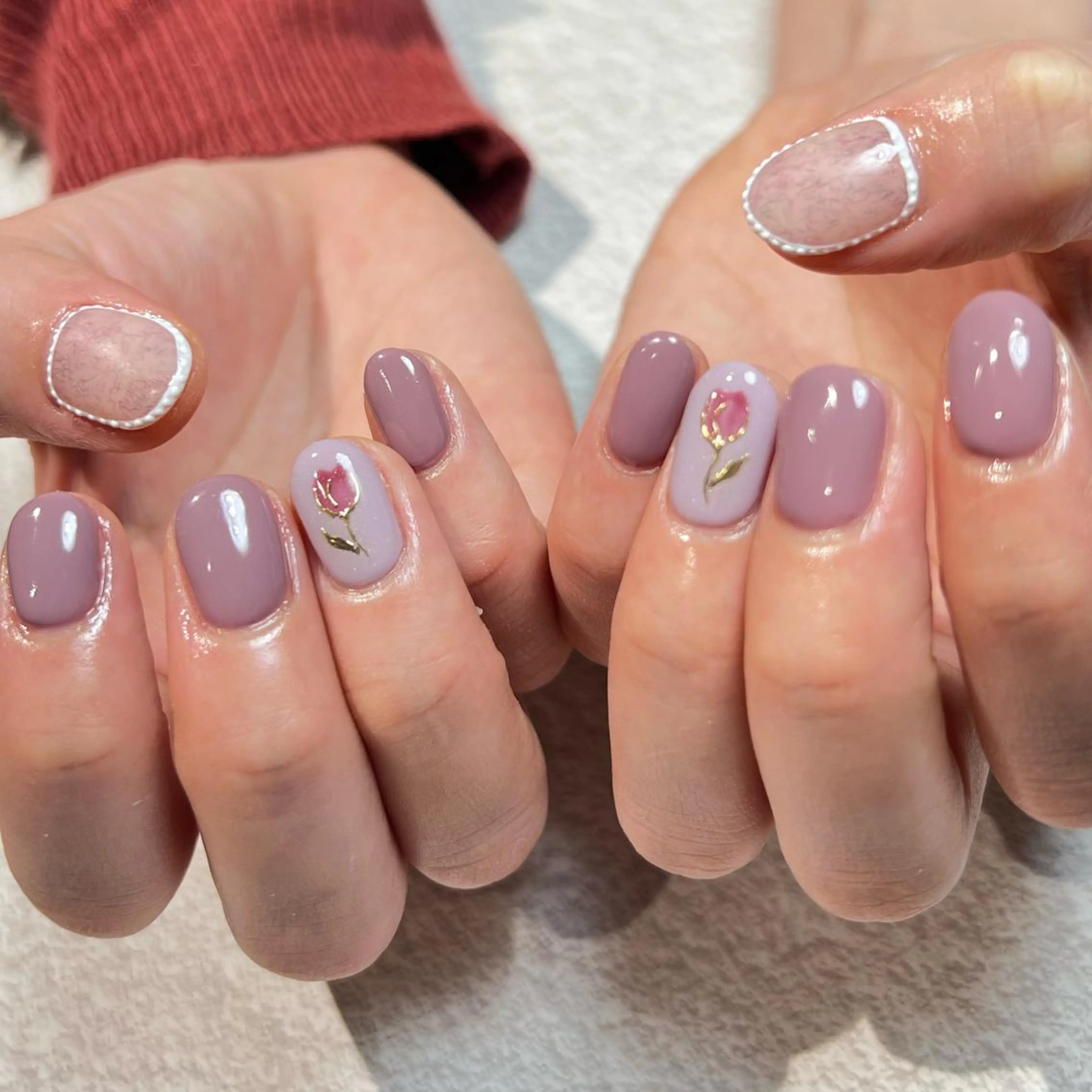 ネイル ハンドネイル OAKたまプラ MiKiのネイルデザイン