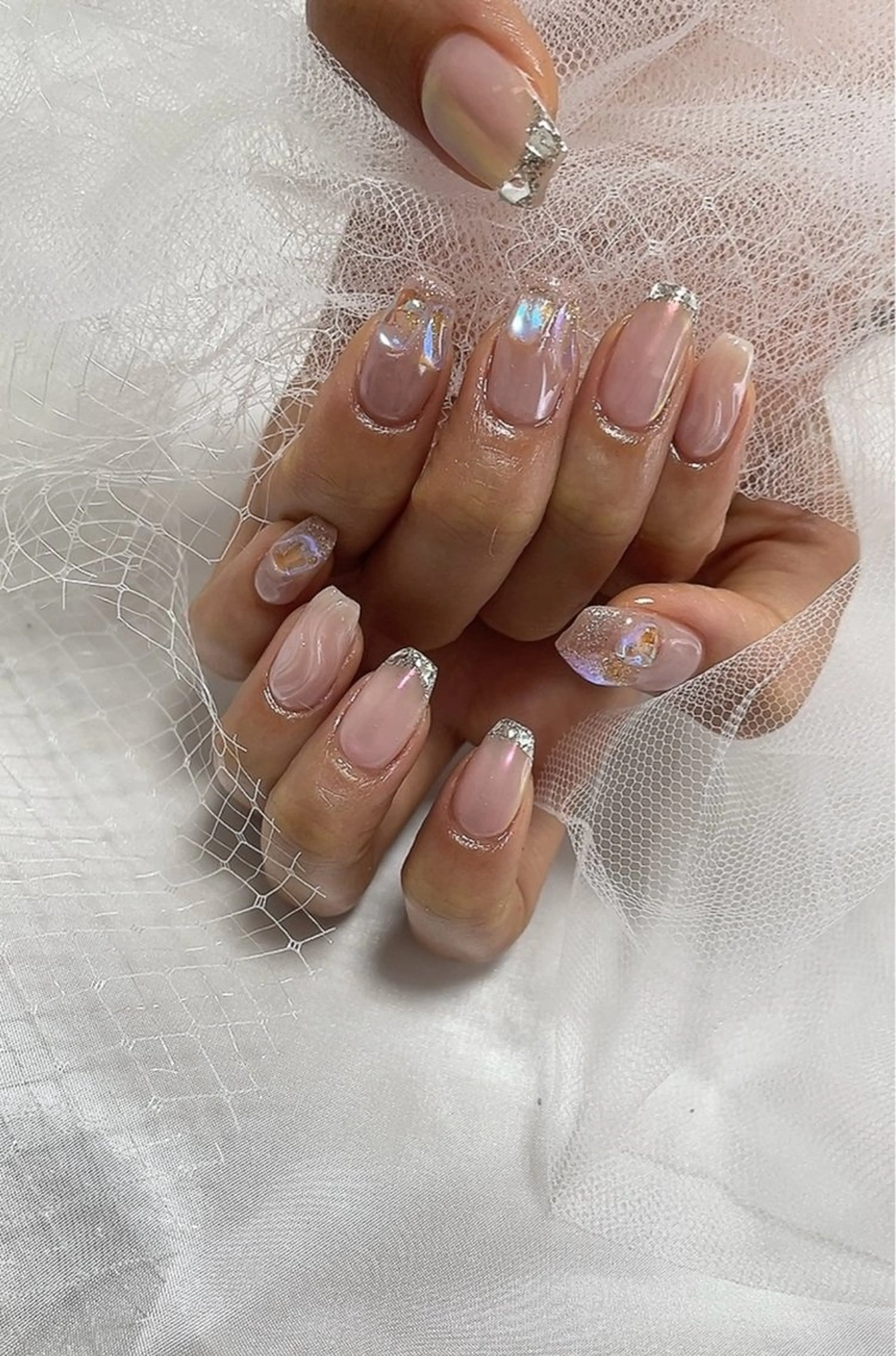 セミロング Nailsalon プチ　ラジェムのネイルデザイン