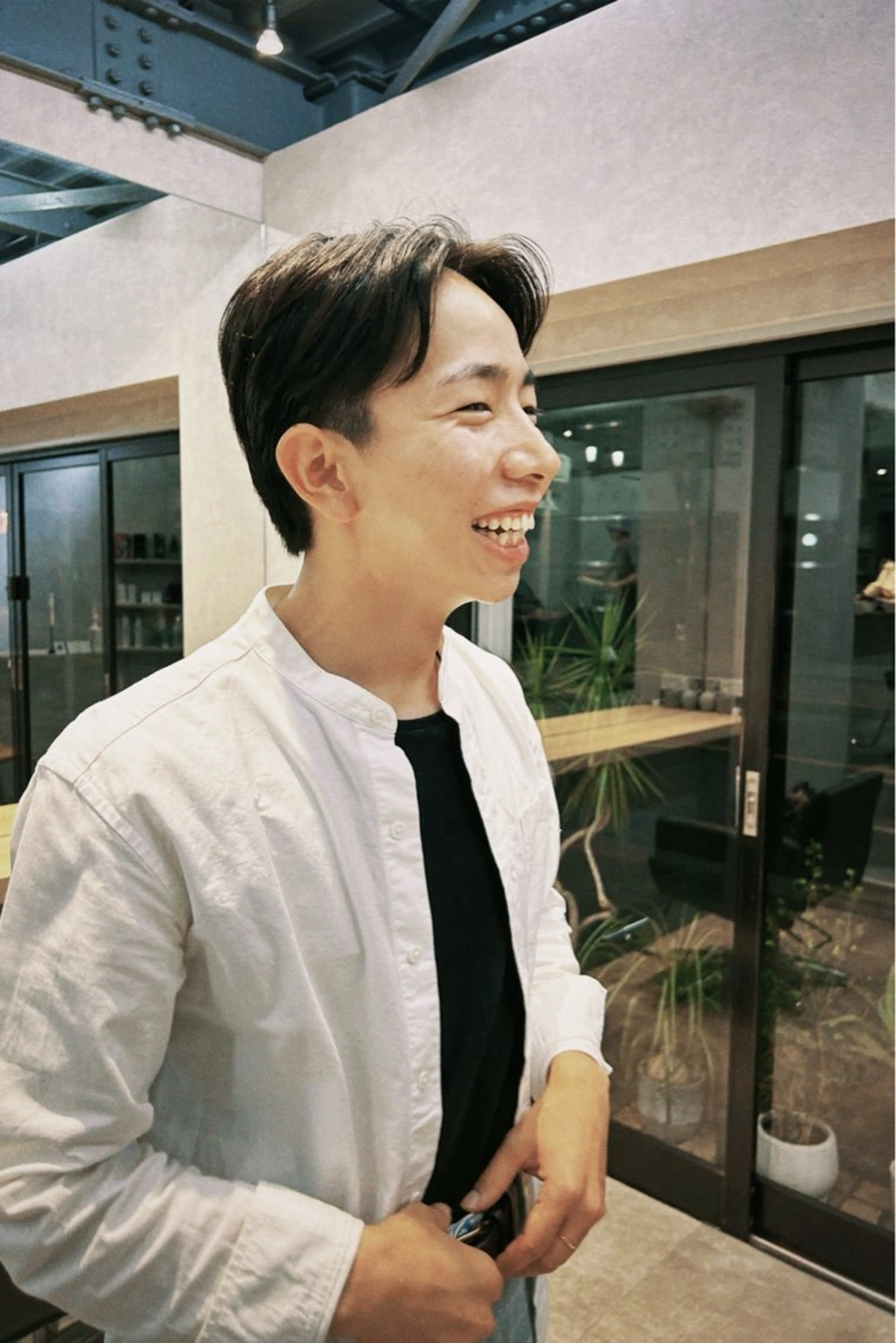 パーマ メンズ ✳︎透明感カラー✳︎ ボブ✳︎nanaのヘアスタイル