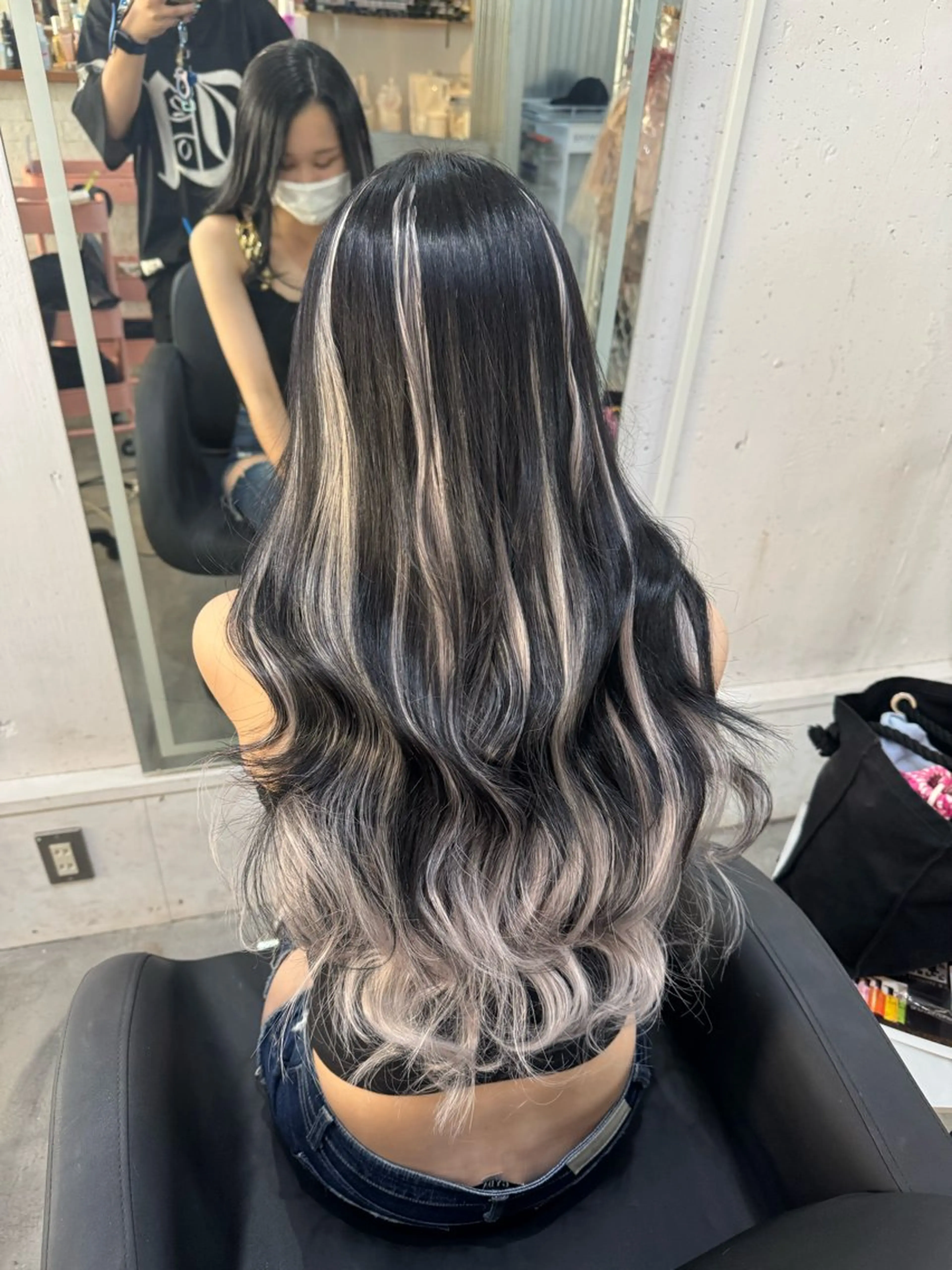 ロング エクステ EDeN Yurinaのヘアスタイル