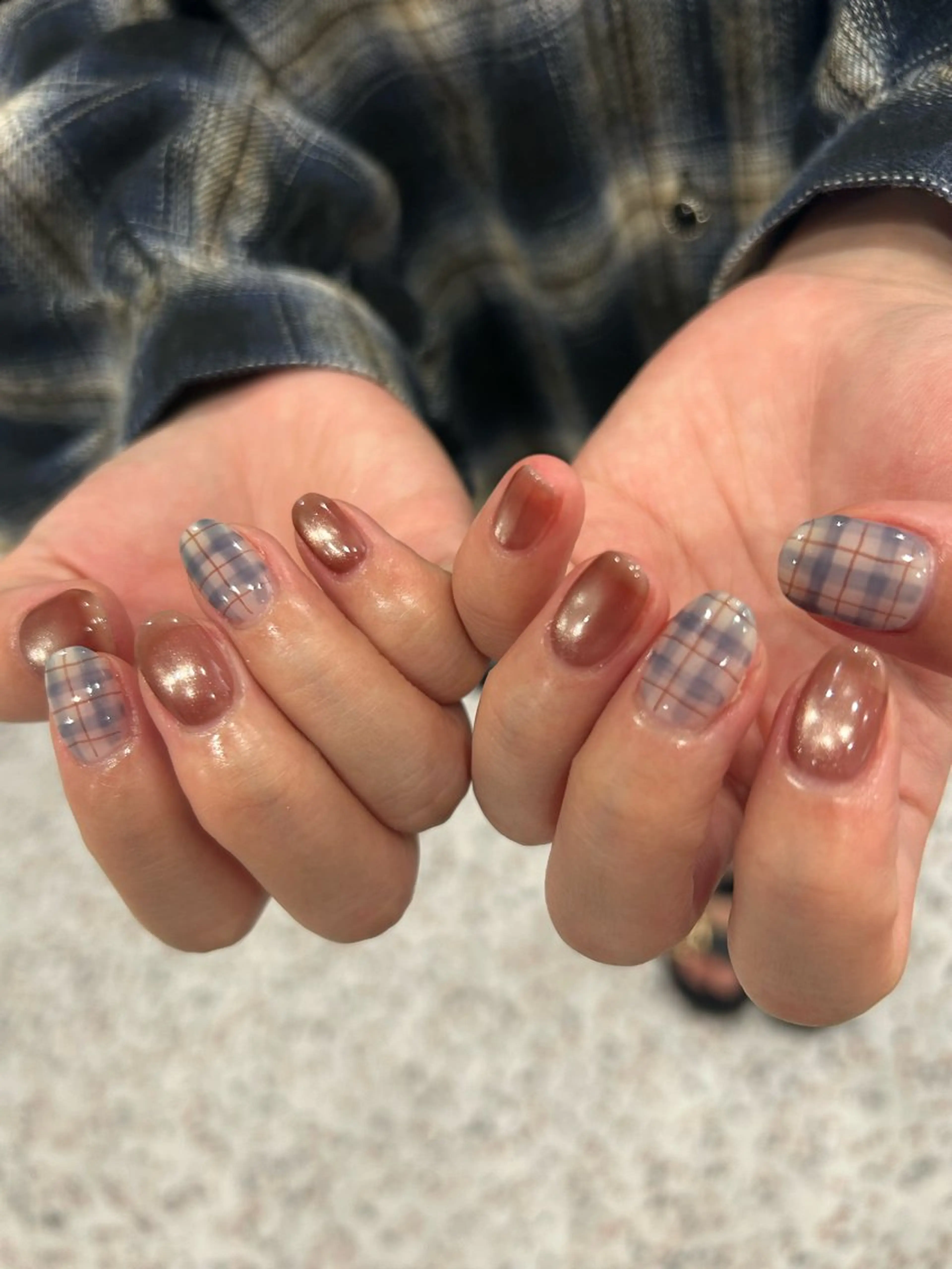 ネイル ハンドネイル snazzy所属・小松 千冬のネイルデザイン