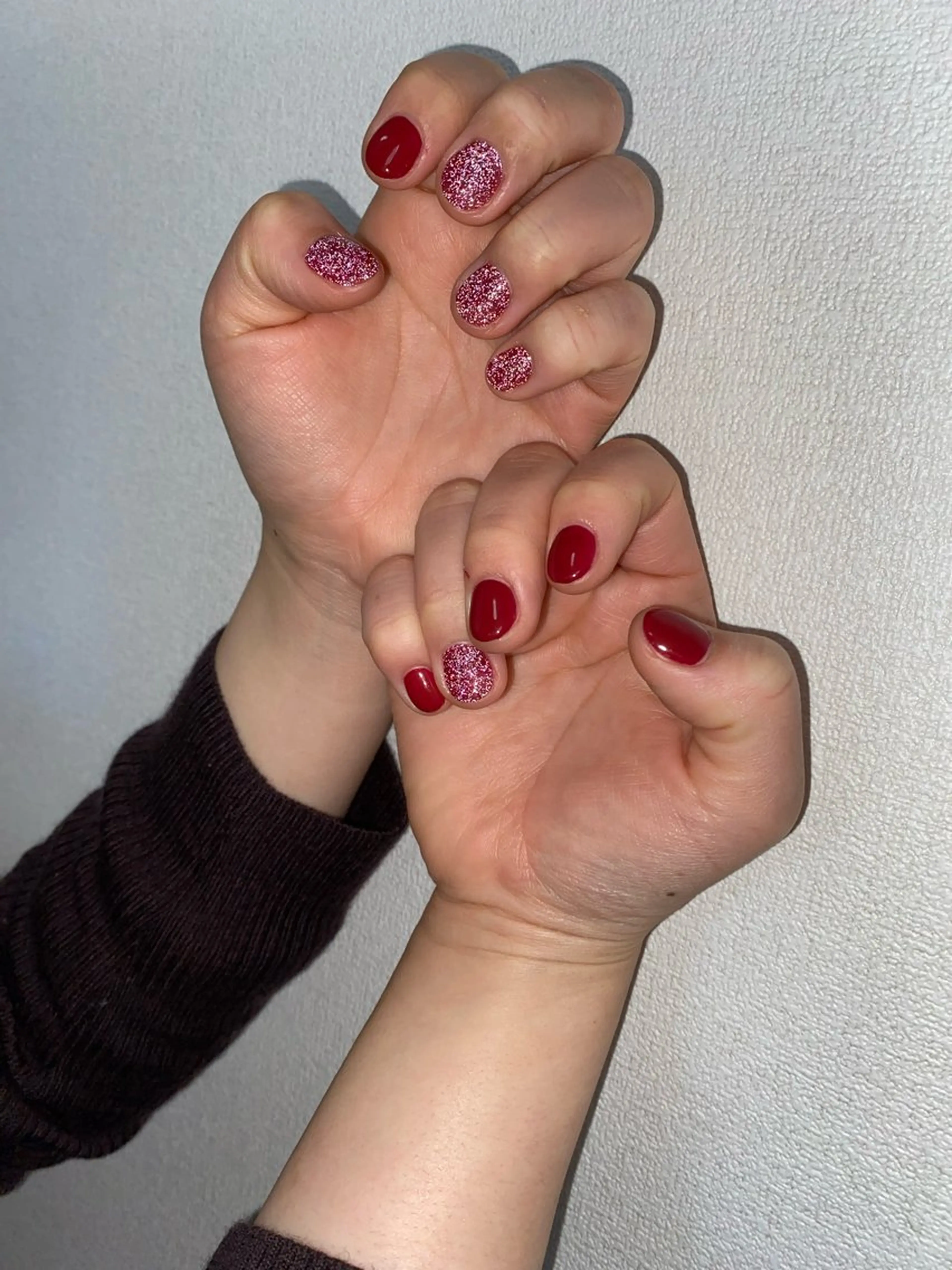 ネイル キラキラネイル ハンドネイル 自宅サロン FeelFreeのネイルデザイン