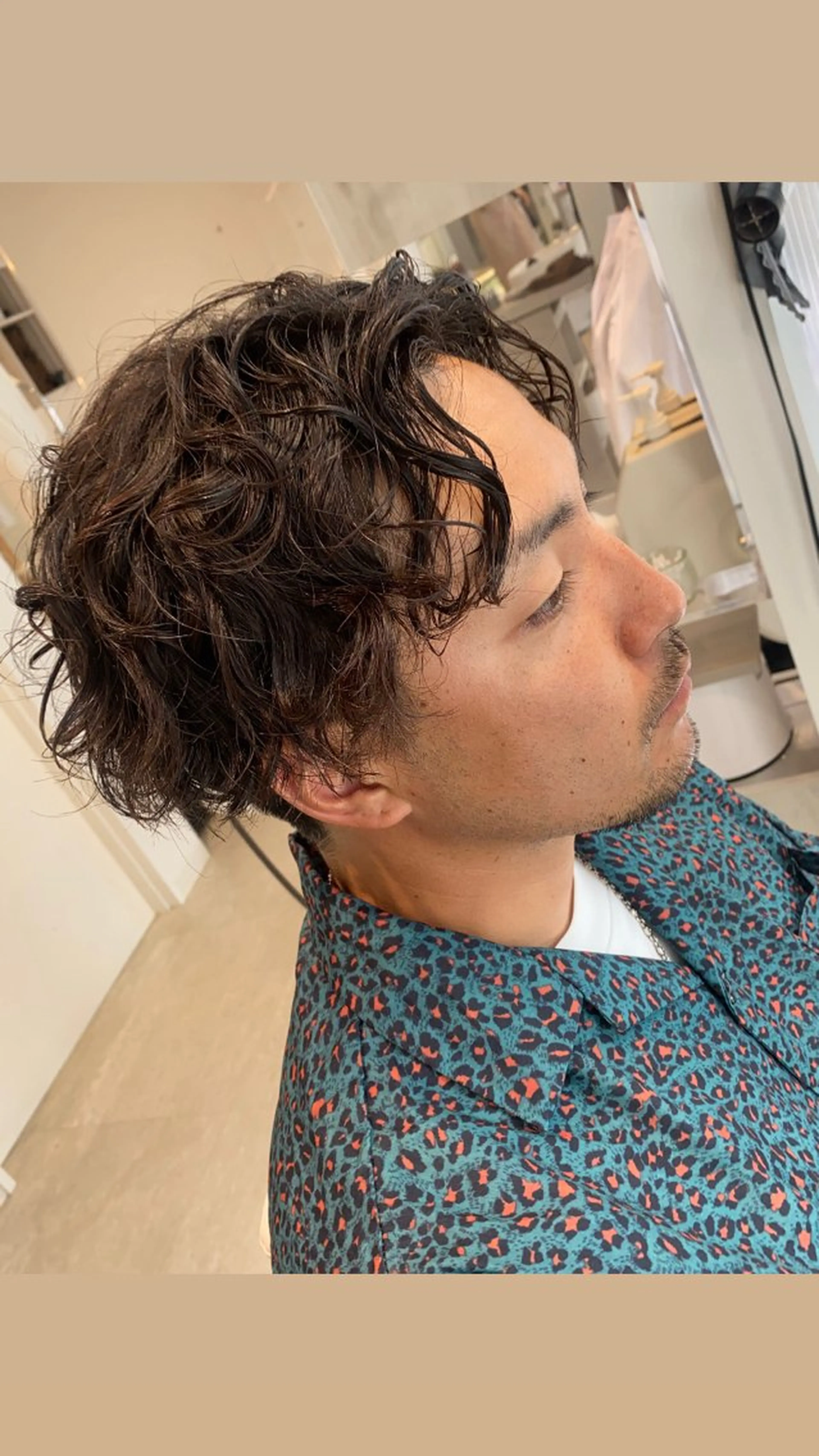 パーマ メンズ メンズパーマ ツイストスパイラルパーマ スパイラルパーマ チヒロ/カットモデル 募集⸜🌷︎⸝‍のヘアスタイル