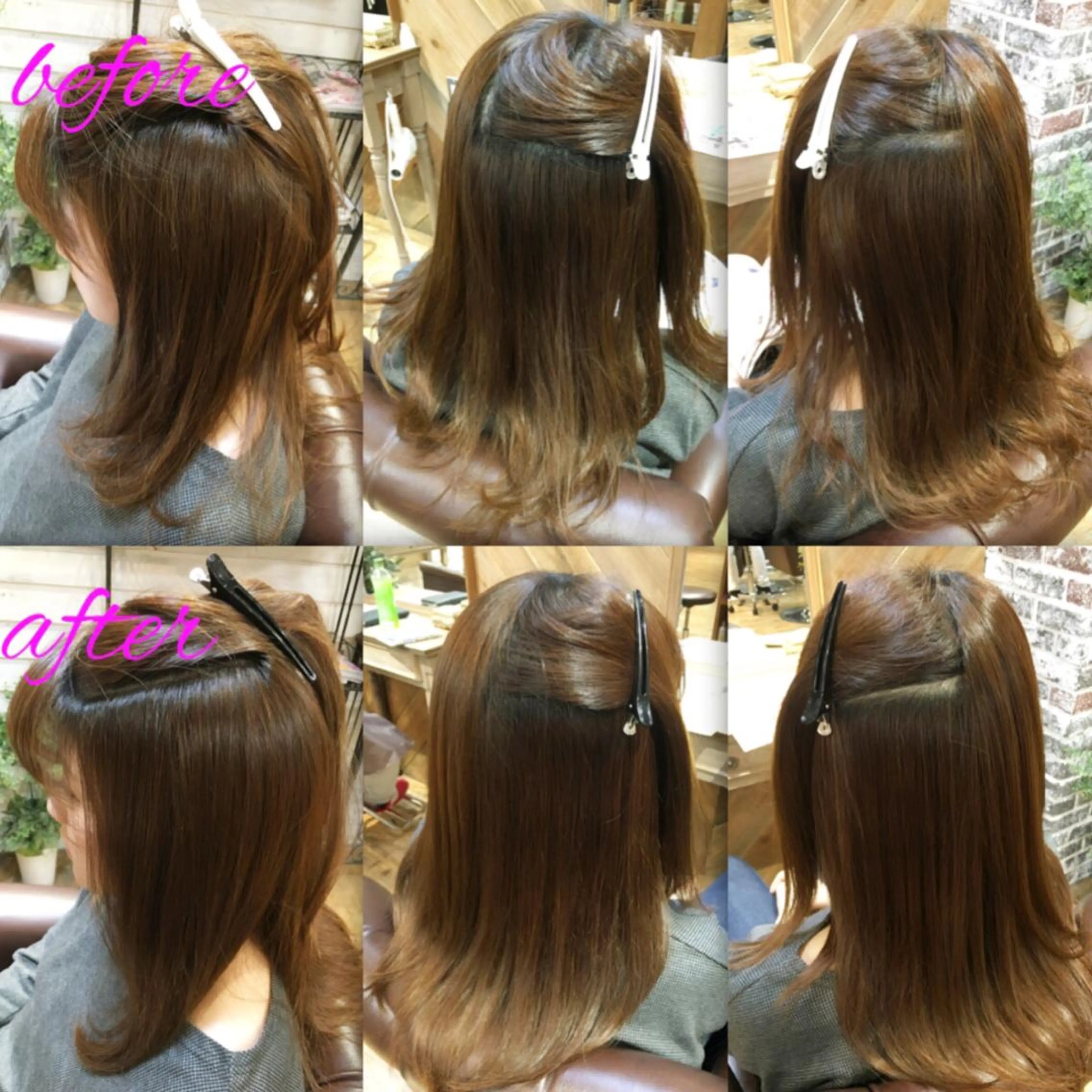 ロング パーマ ストレートパーマ 本物のブリーチ縮毛 /デサキショウヘイのヘアスタイル