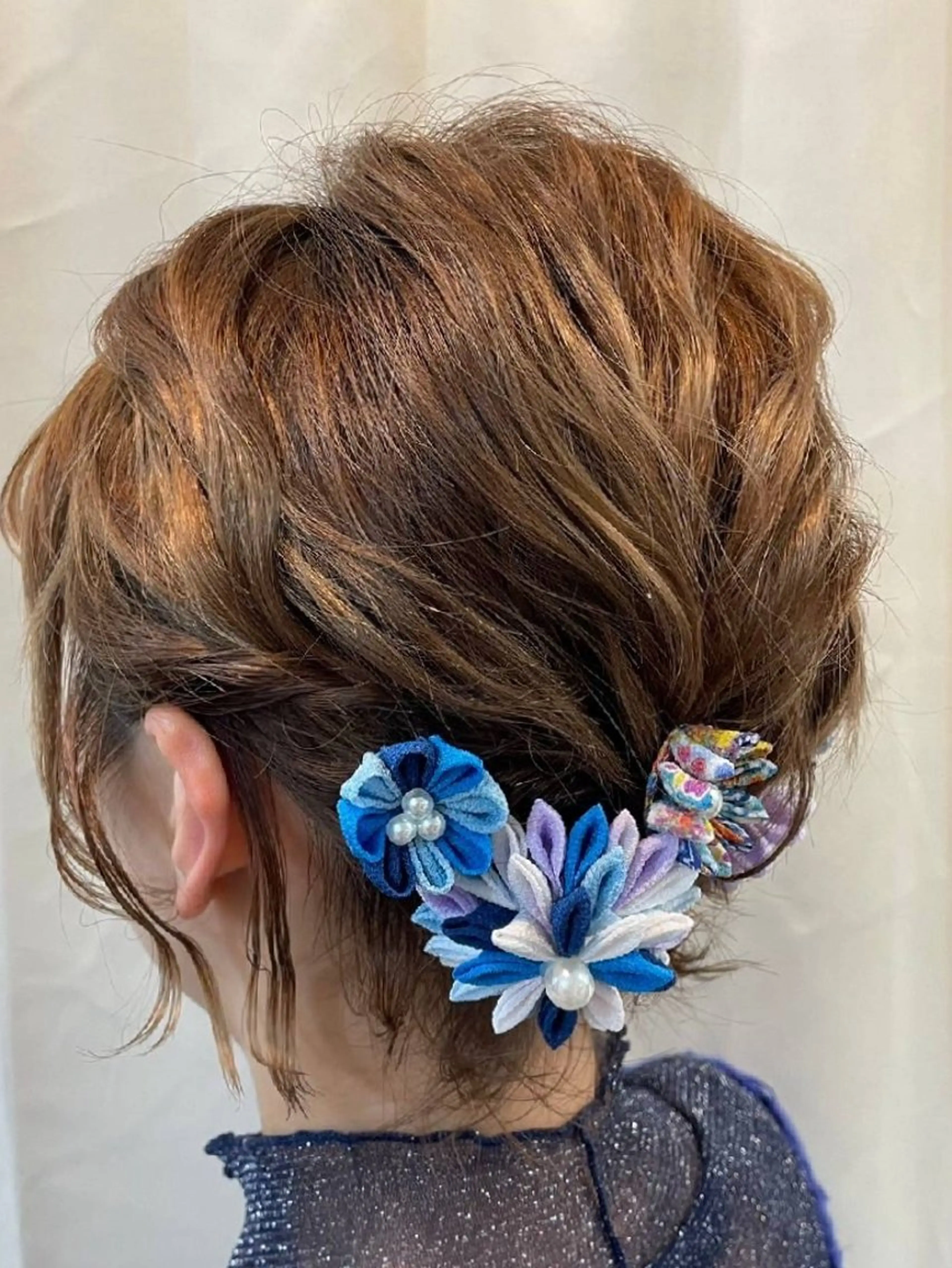 ヘアアレンジ へアセット レインボーのヘアスタイル