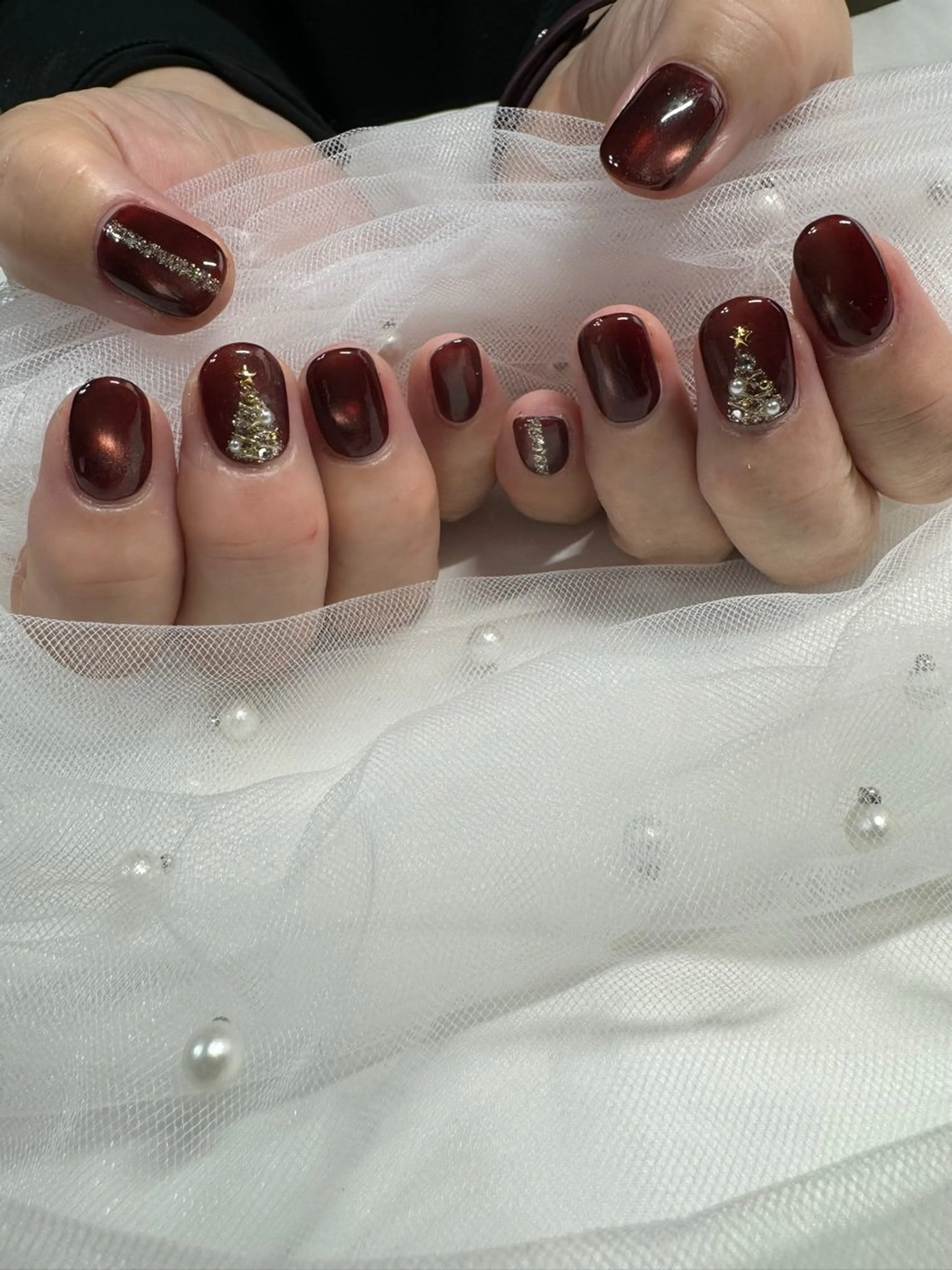 ネイル ジェルネイル 東 千夏のネイルデザイン